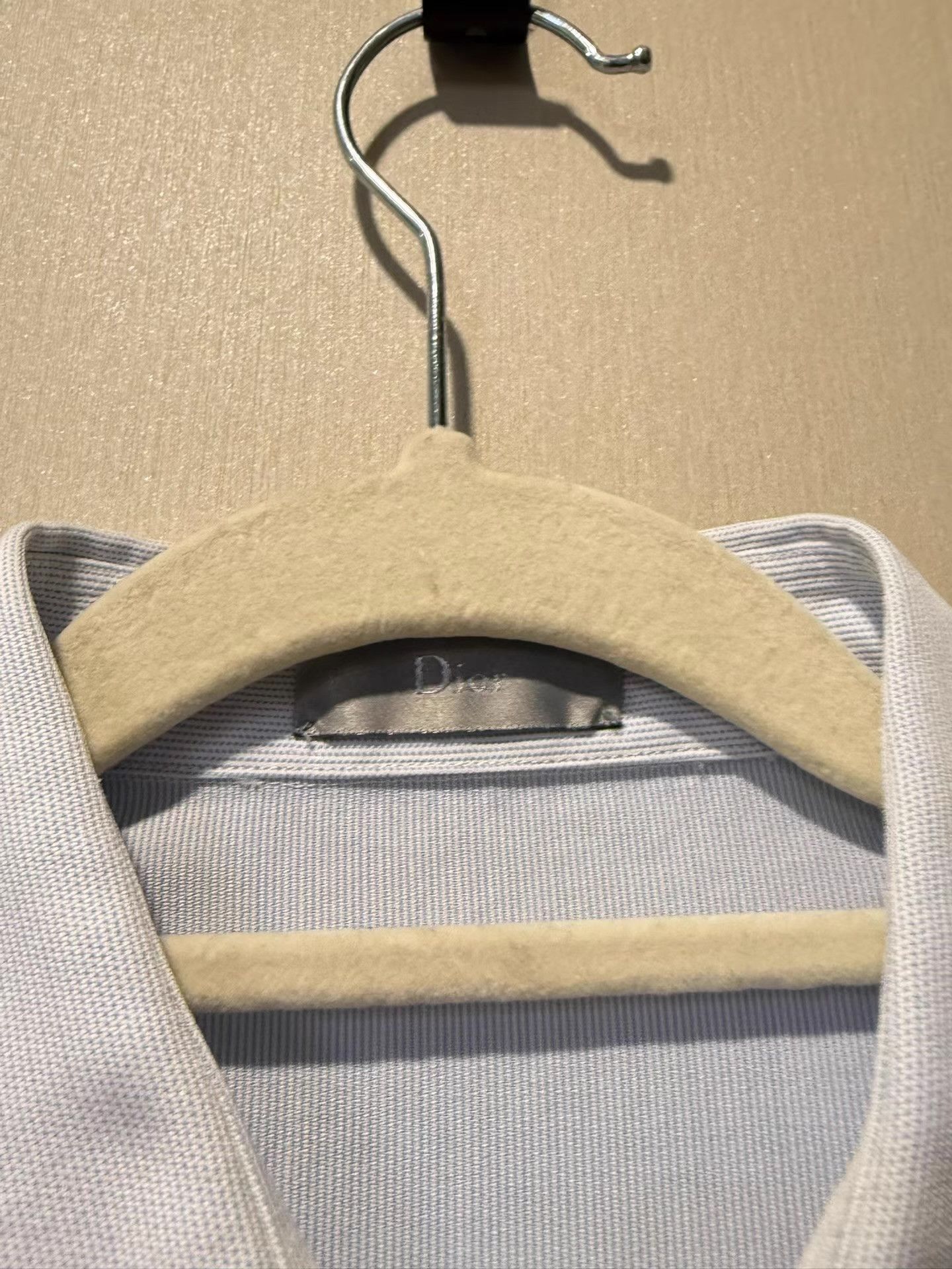 Dior Dior Blue Shirt with Bee Embroidery Ｑ20 Size US M / EU 48-50 / 2 - 3 Thumbnail