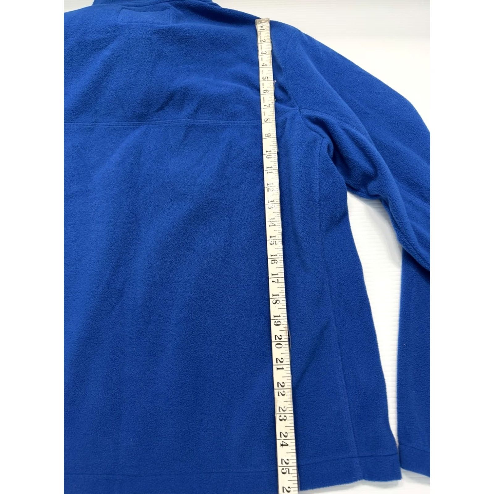 Lands' End Lands' End Blue Fleece Pullover Men XL 1/4 Zip Sweatshirt Regular Size Blue Mens Size US XL / EU 56 / 4 - 5 Thumbnail