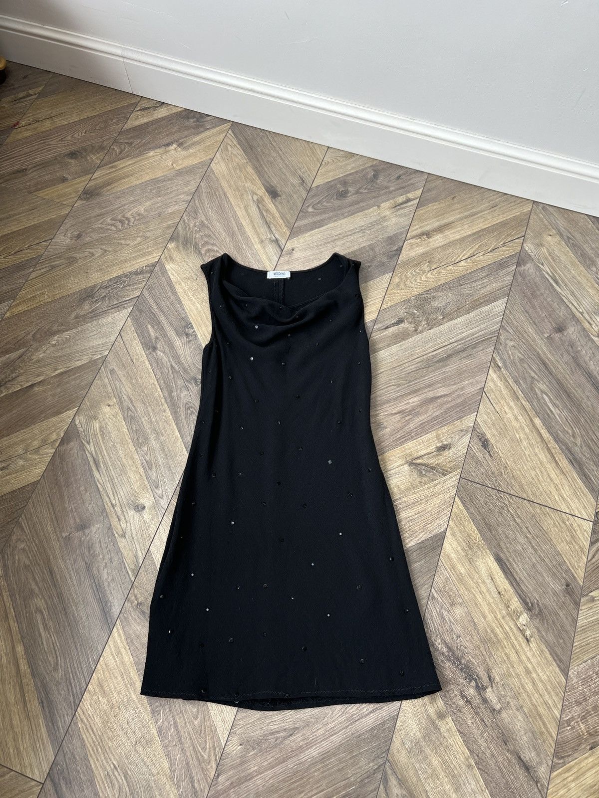 Moschino Vintage MOSCHINO Cheapandchic Y2K rhinestone slip dress Size M / US 6-8 / IT 42-44 - 1 Thumbnail