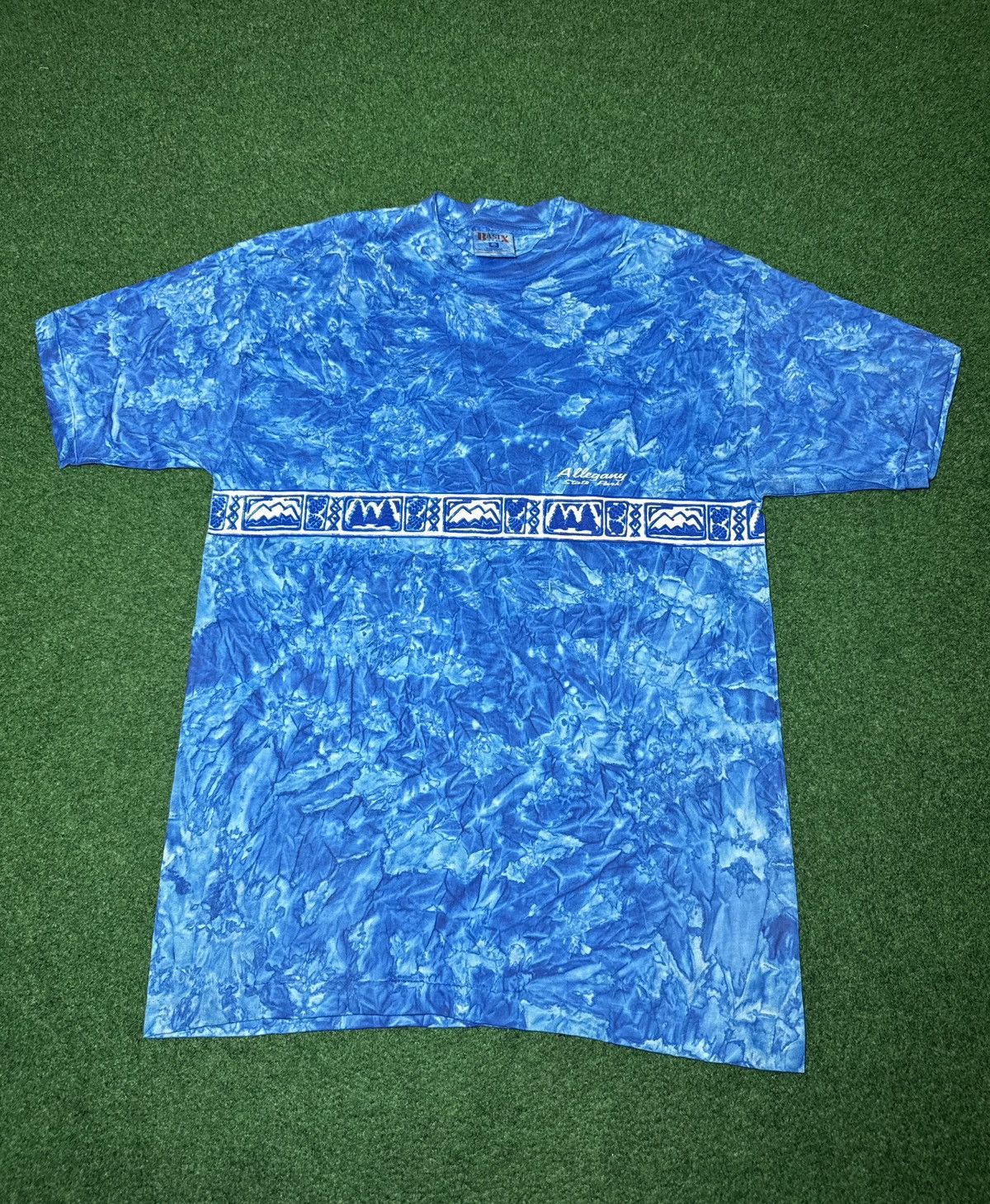 Vintage Vintage 90s Alleghany State Park M/L 19x30 Tie Dye T Shirt Size US L / EU 52-54 / 3 - 1 Thumbnail