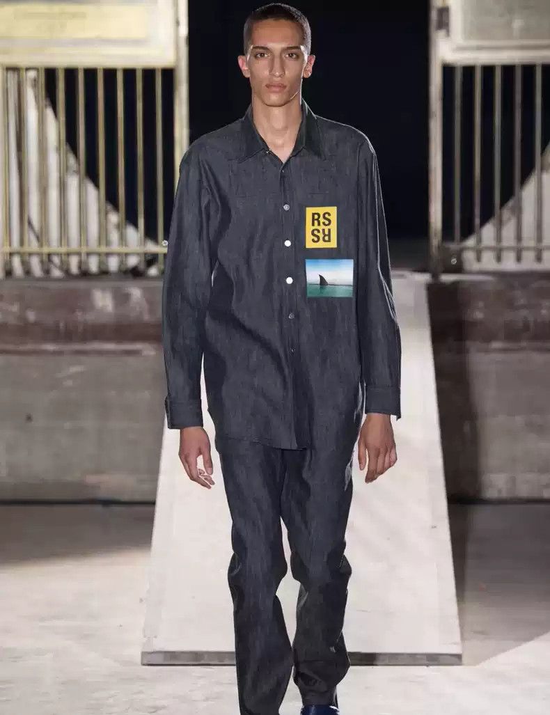 Raf Simons Raf Simons 15SS denim shirt | Grailed