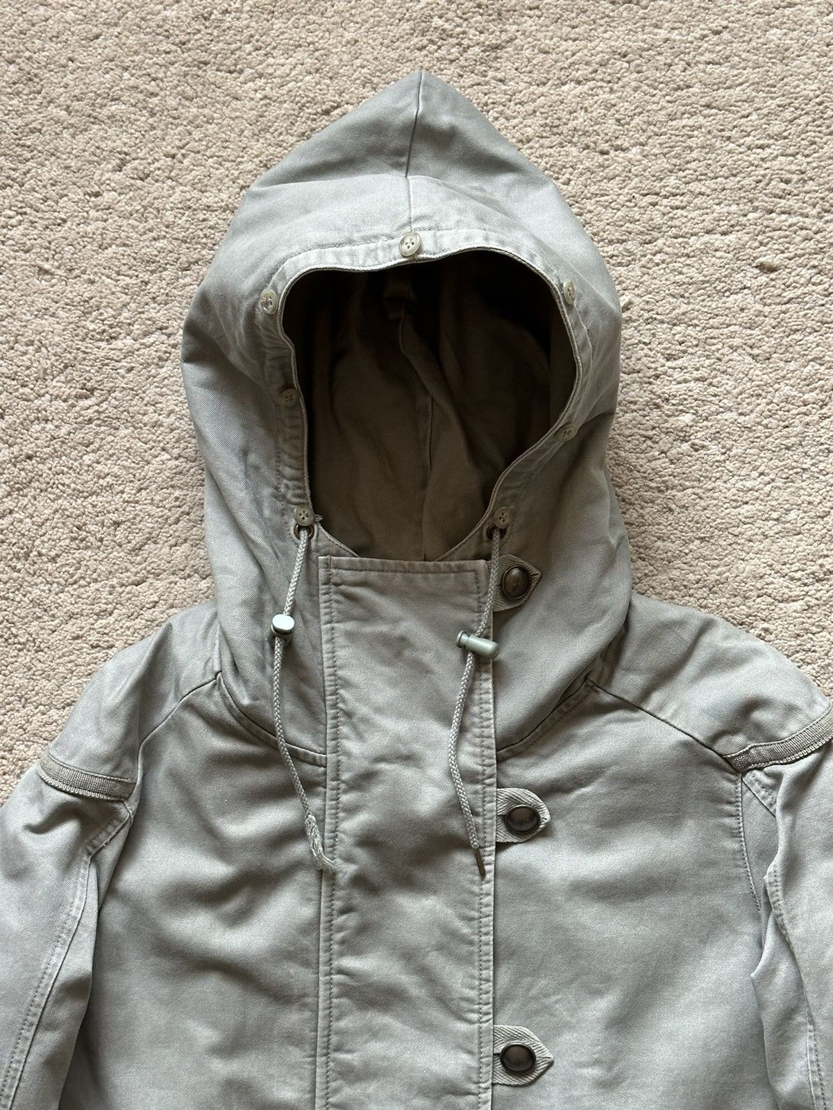 Tsumori Chisato 1990s Tsumori Chisato Military Parka Jacket Size US M / EU 48-50 / 2 - 3 Thumbnail