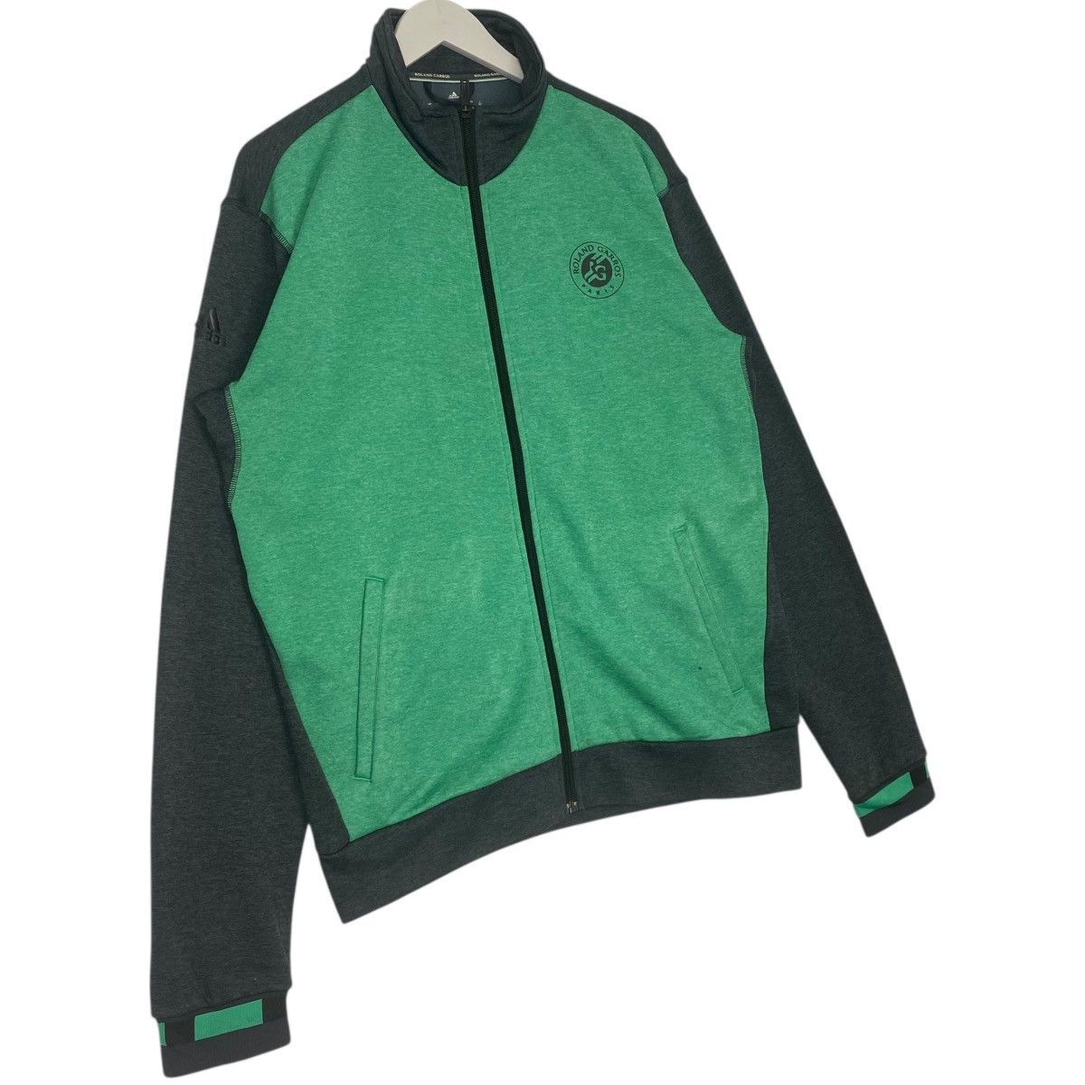 Vintage Vintage Adidas Small Logo Hoodie Sweater Green Size M Size US M / EU 48-50 / 2 - 3 Thumbnail
