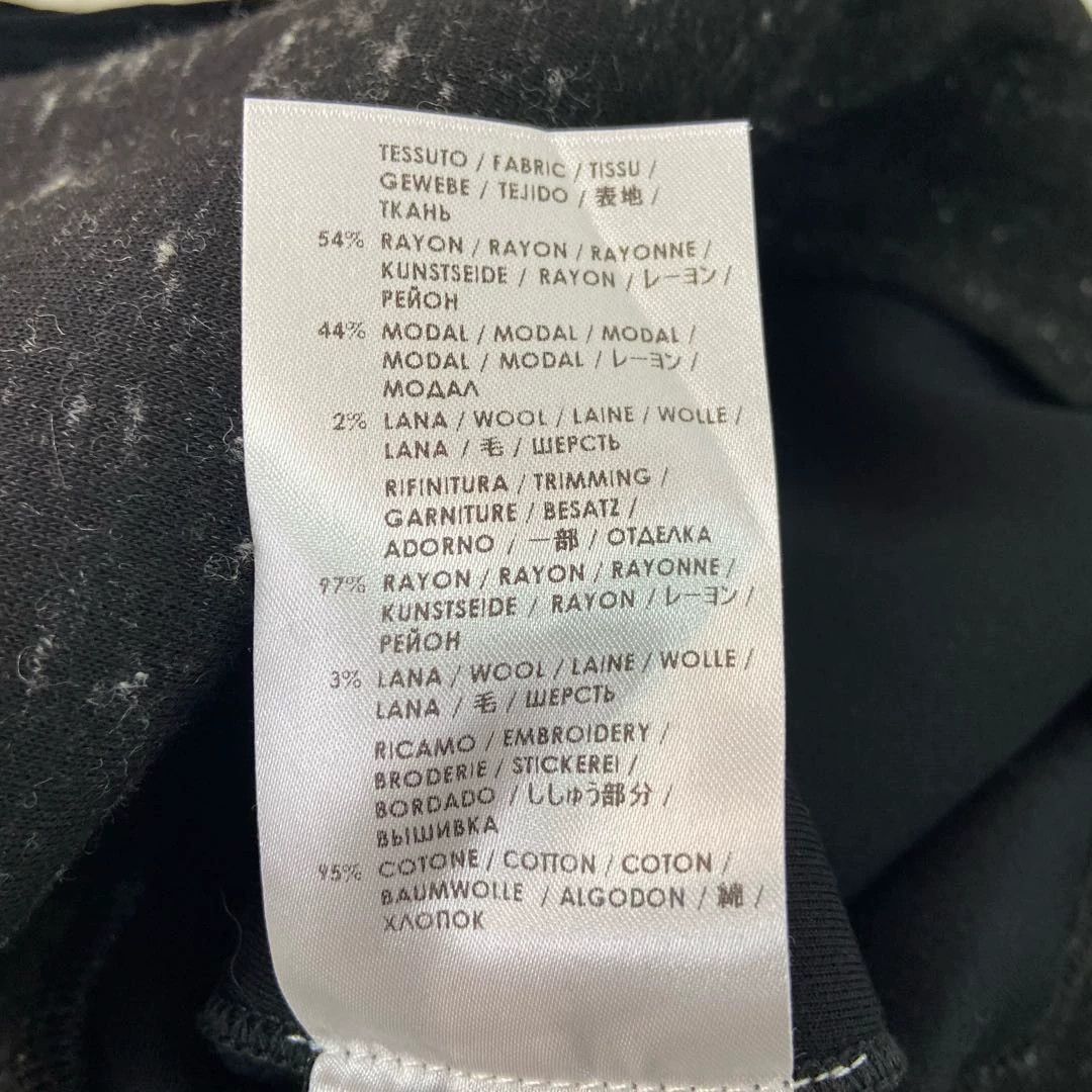 Stella McCartney Stella McCartney Black Crewneck Sweatshirt Size XS / US 0-2 / IT 36-38 - 7 Thumbnail