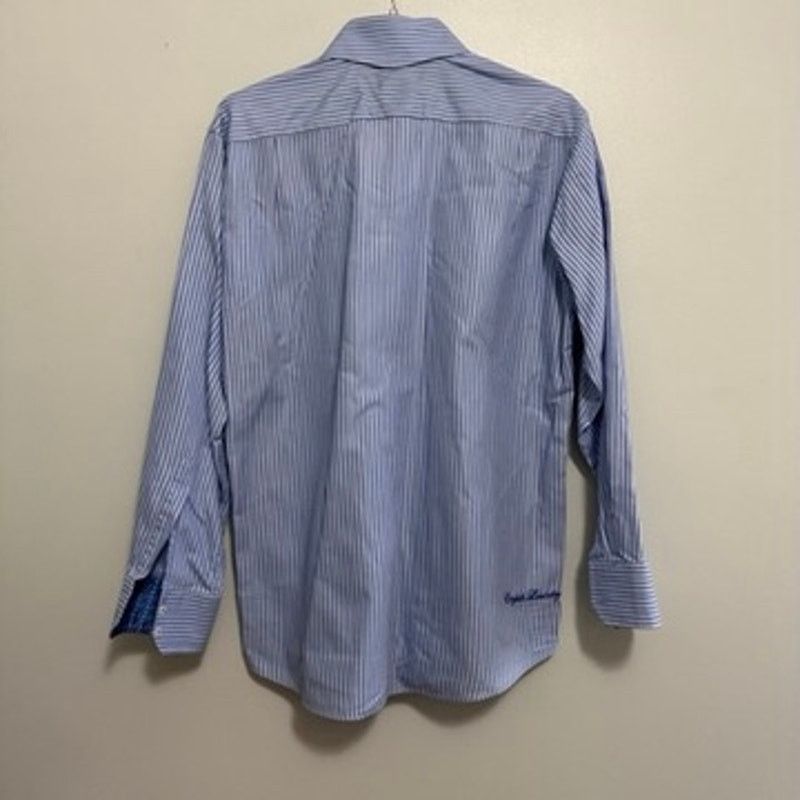 English Laundry English Laundry blue striped button down size 16.5 Size US L / EU 52-54 / 3 - 3 Thumbnail