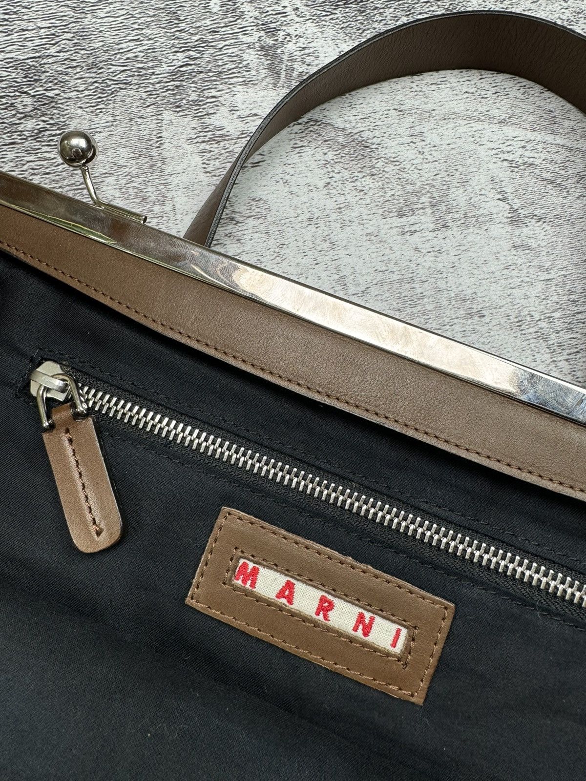 Marni Vintage 90S Tweed Marni Luxury Made in Italy Bag Size ONE SIZE - 18 Thumbnail
