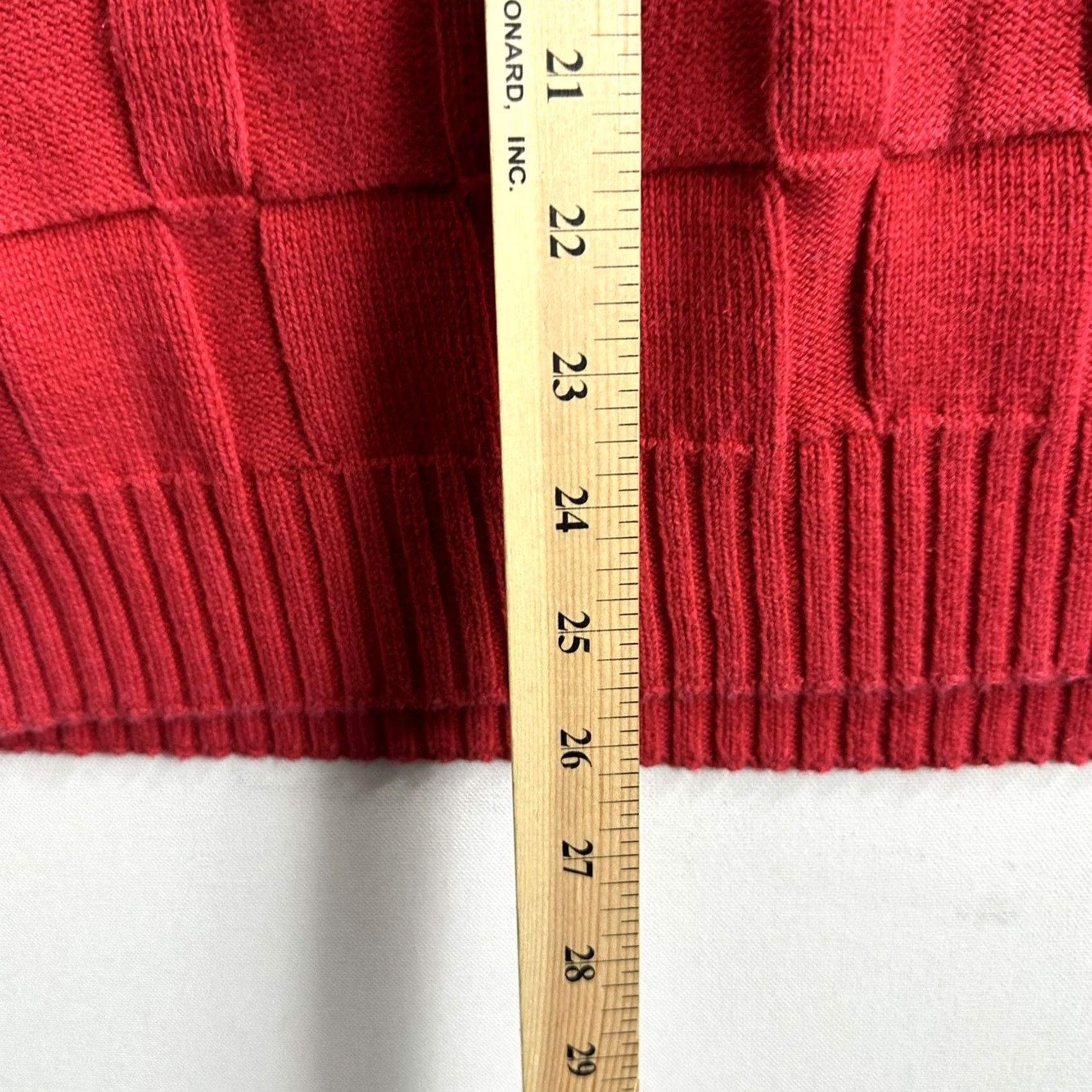 CO VINTAGE Pickering Kimberton Co Golf Club Crewneck Sweater Sportswear Mens XL red Cotton Knit Pullover Golf All Seasons Winter Summer Spring Fall Mens Size US XL / EU 56 / 4 - 7 Thumbnail