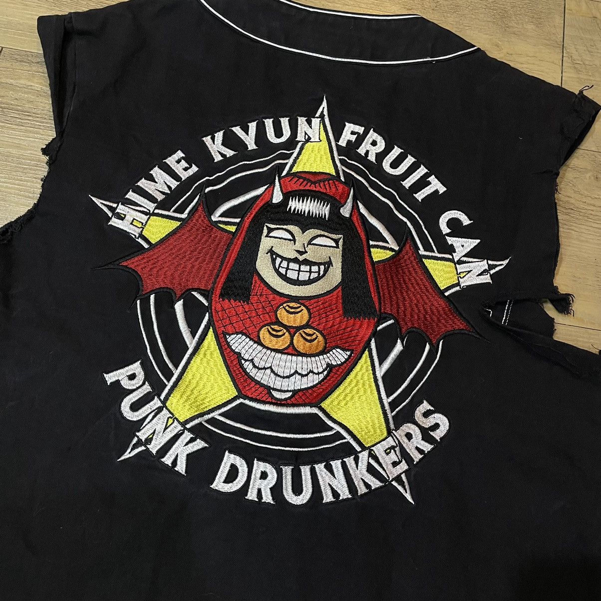 Japanese Brand Punk drunkers embroidery vest Size US S / EU 44-46 / 1 - 2 Thumbnail