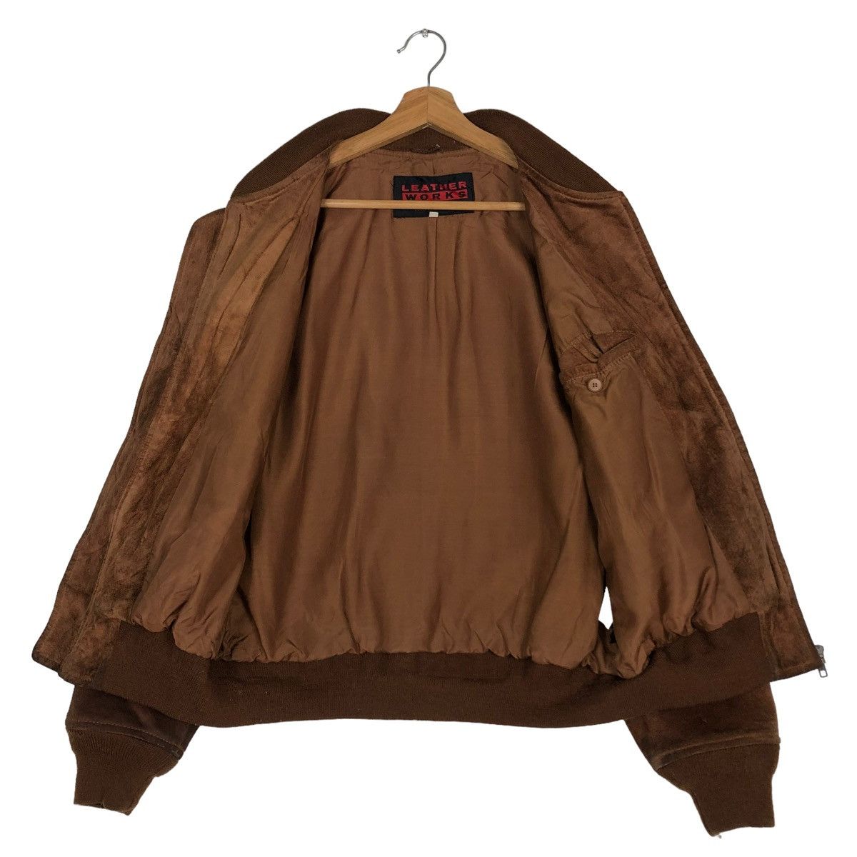 Japanese Brand 🔥VINTAGE GENUINE LEATHER JACKET BEAMS JAPAN ISSEY MIYAKE Size US L / EU 52-54 / 3 - 13 Thumbnail