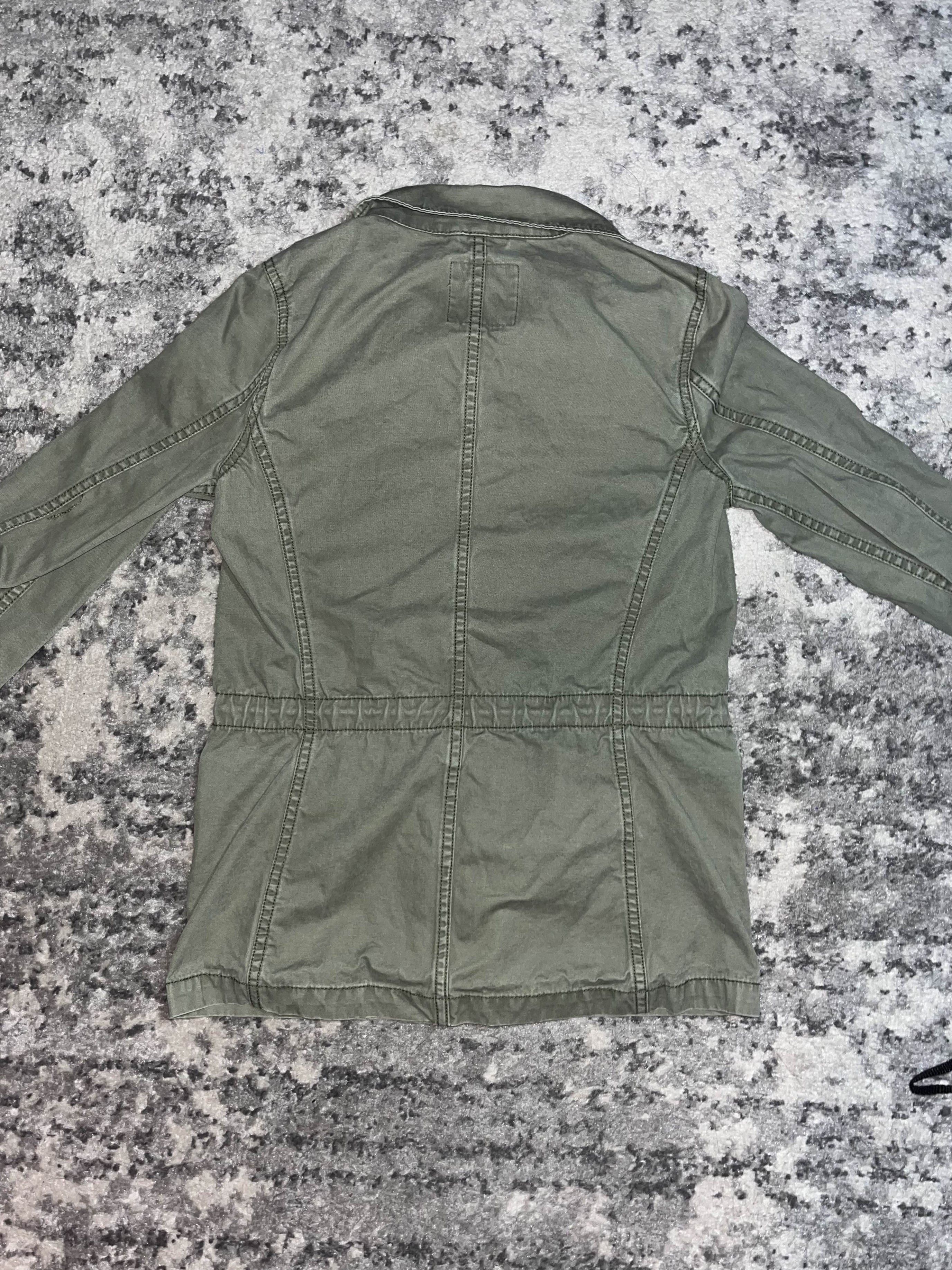 Madewell Madewell Womens Green military style jacket Size XS / US 0-2 / IT 36-38 - 3 Thumbnail