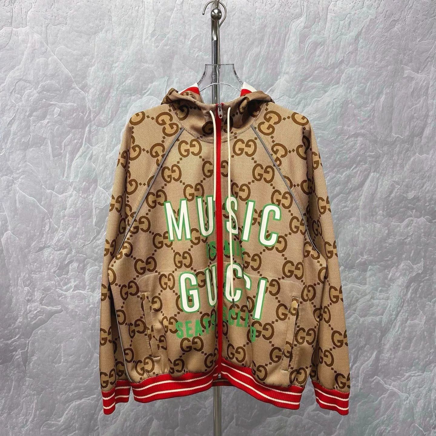 Gucci gucci double g logo hoodie jacket Size US XL / EU 56 / 4 - 1 Thumbnail
