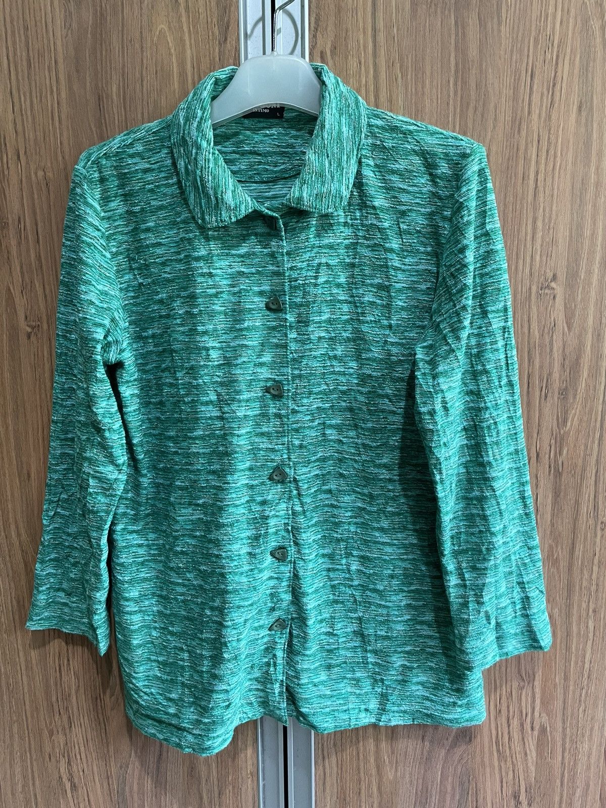Missoni MISSONI INTIMO TERRY CLOTH BUTTON UP BLOUSE MADE IN JAPAN Size L / US 10 / IT 46 - 1 Thumbnail