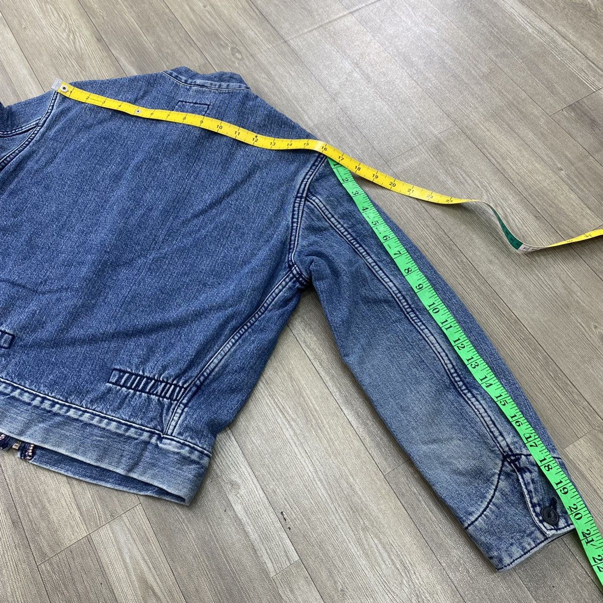 Hysteric Glamour 2000s Hysteric Glamour Kinky Blanket Denim Work Jacket Size US S / EU 44-46 / 1 - 12 Thumbnail