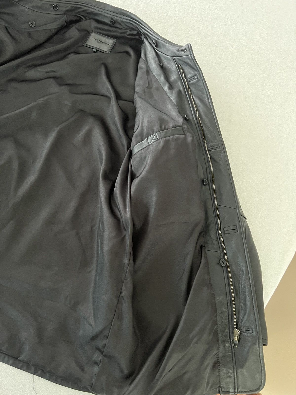 Other Black Leather Coat *Great Condition* Size US XL / EU 56 / 4 - 5 Thumbnail