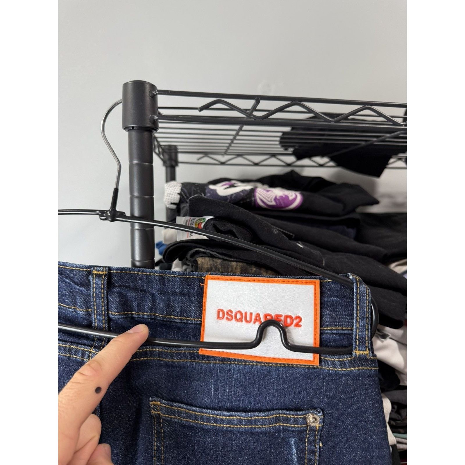Dsquared2 Distressed Dsquared2 Designer Denim Skinny Pants Luxury Size US 30 / EU 46 - 8 Thumbnail