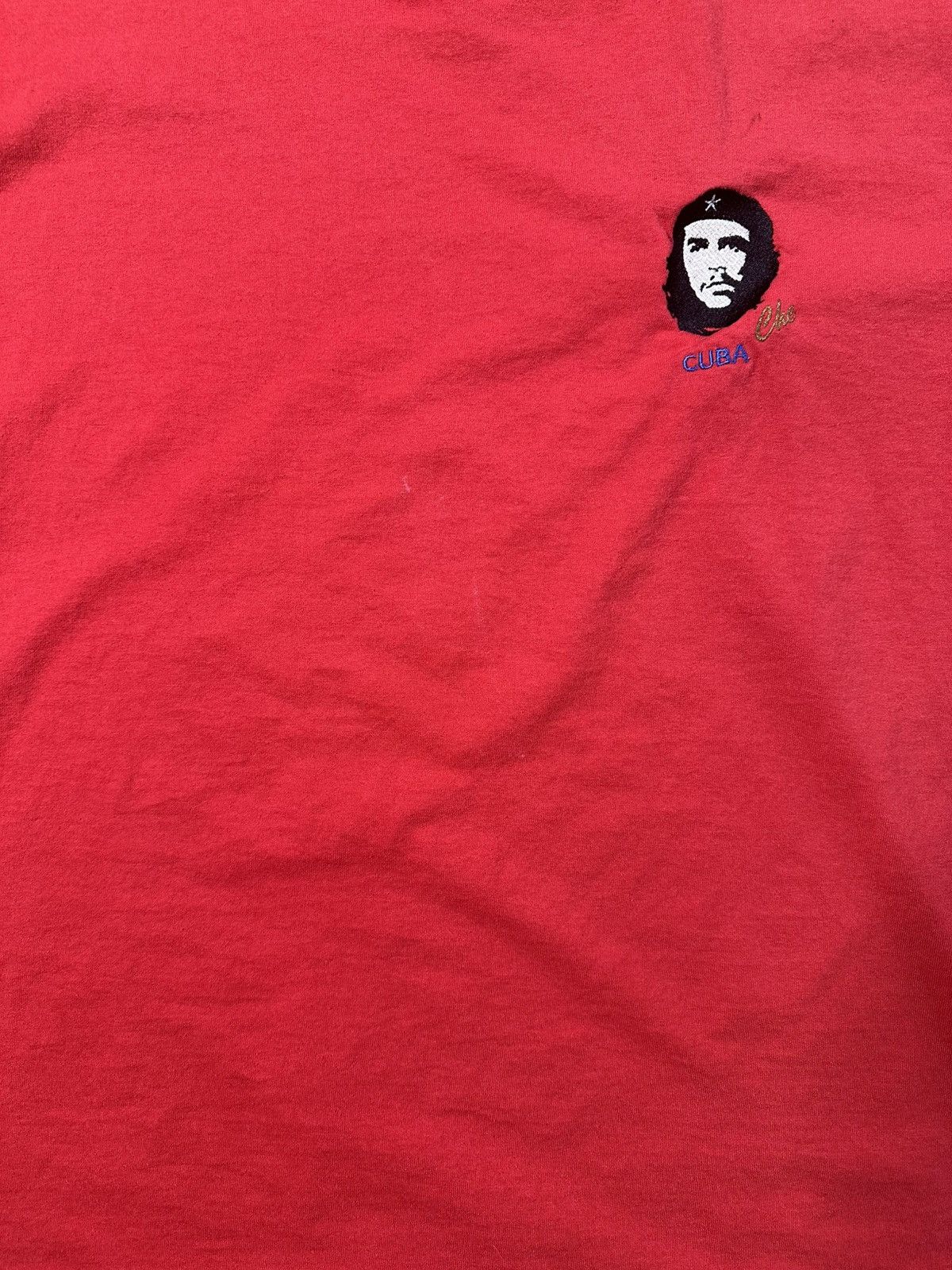 Vintage Vintage Single Stitch Cuba For Che Embroidered Tee Size US XL / EU 56 / 4 - 5 Thumbnail