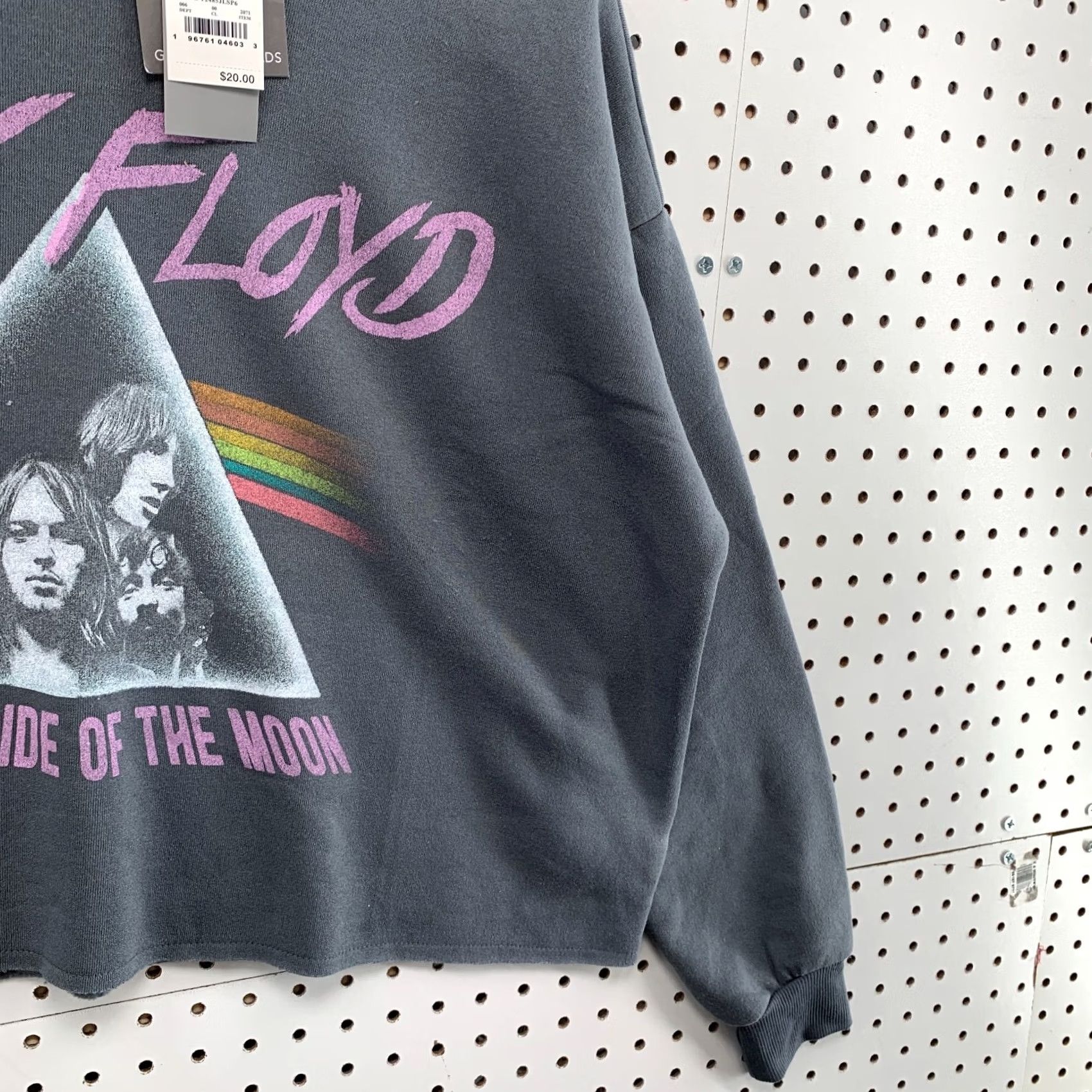 Vintage Pink Floyd Sweatshirt Gray Crewneck Pullover Womens M 27x22 NWT Size M / US 6-8 / IT 42-44 - 5 Thumbnail