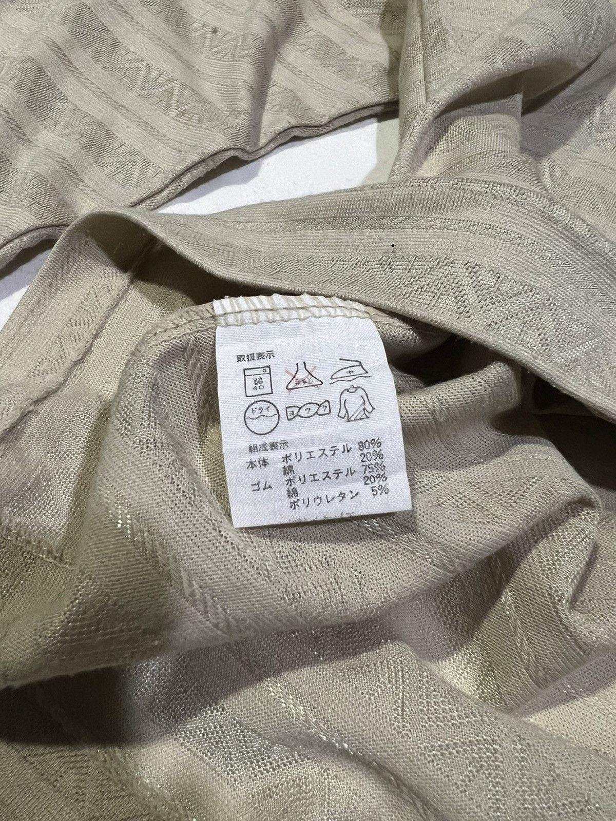 Gianni Valentino × Valentino × Vintage VTG GIANNI VALENTINO POLO LONGSLEEVE EMBROIDERY SINGLE POKET Size US M / EU 48-50 / 2 - 12 Thumbnail