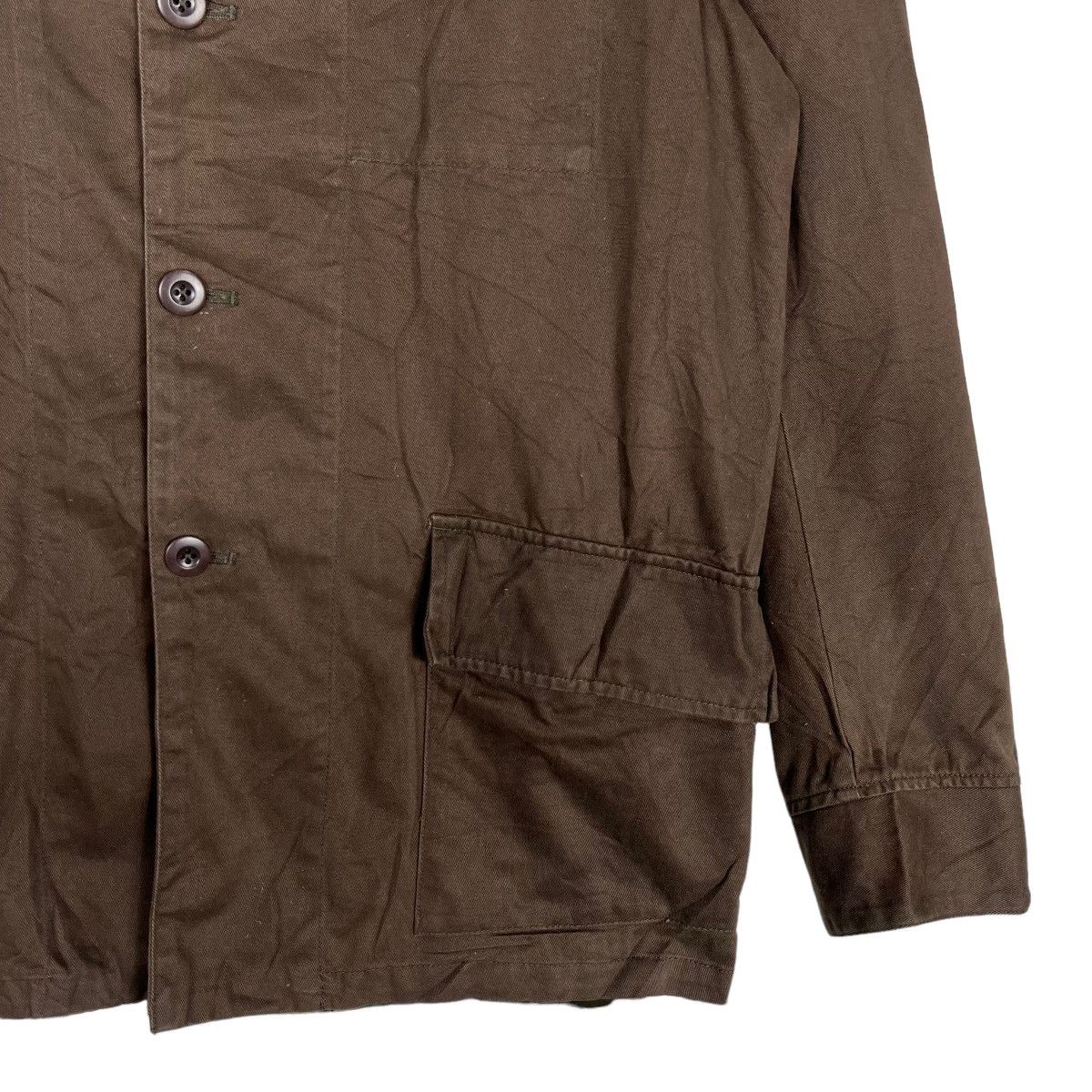 Issey Miyake BLUE LABEL UNITED ARROWS RICH BROWN CHORE JACKET Size US L / EU 52-54 / 3 - 5 Thumbnail