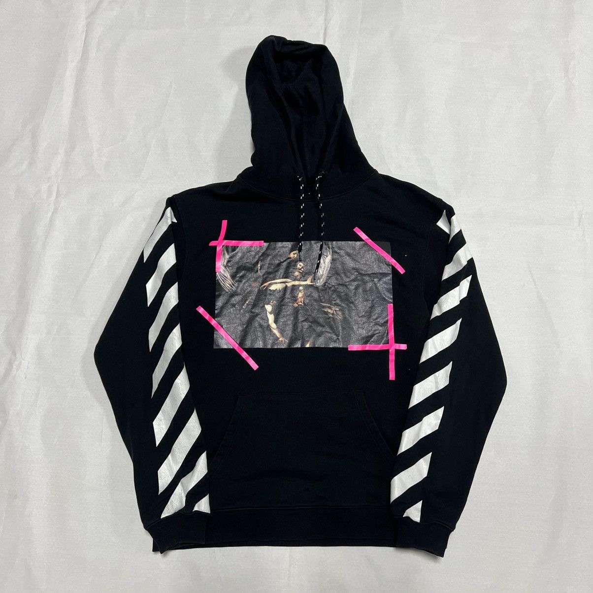Off-White OFF-WHITE CARAVAGGIO SKULL 13 HOODIE | Grailed