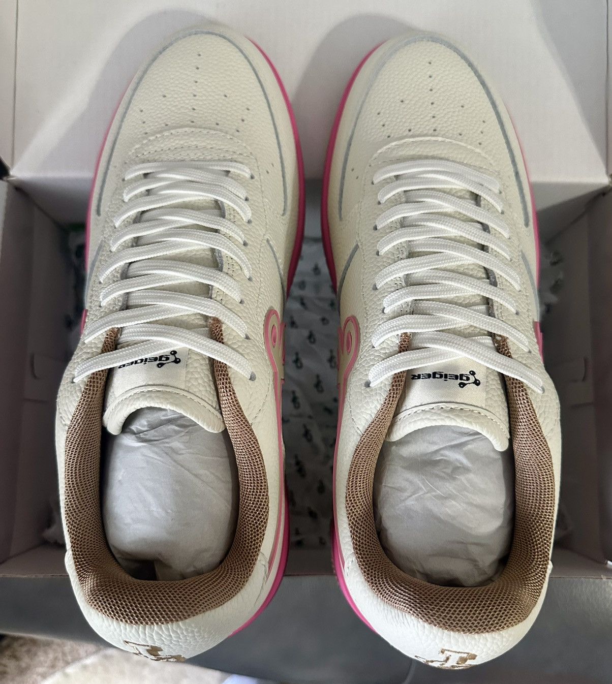 John Geiger John Geiger GF-01 size 12. DS. Off white/pink/gum Size US 12 / EU 45 - 2 Thumbnail