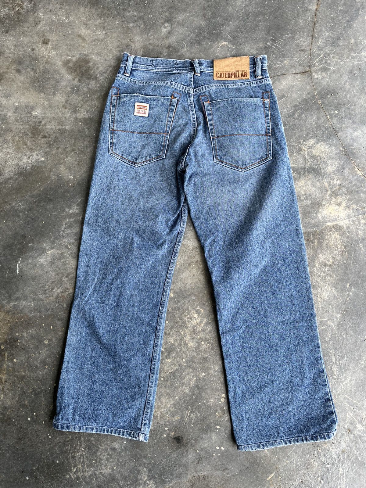 Caterpillar × Japanese Brand × Vintage Vintage Caterpillar Denim Size US 30 / EU 46 - 12 Thumbnail