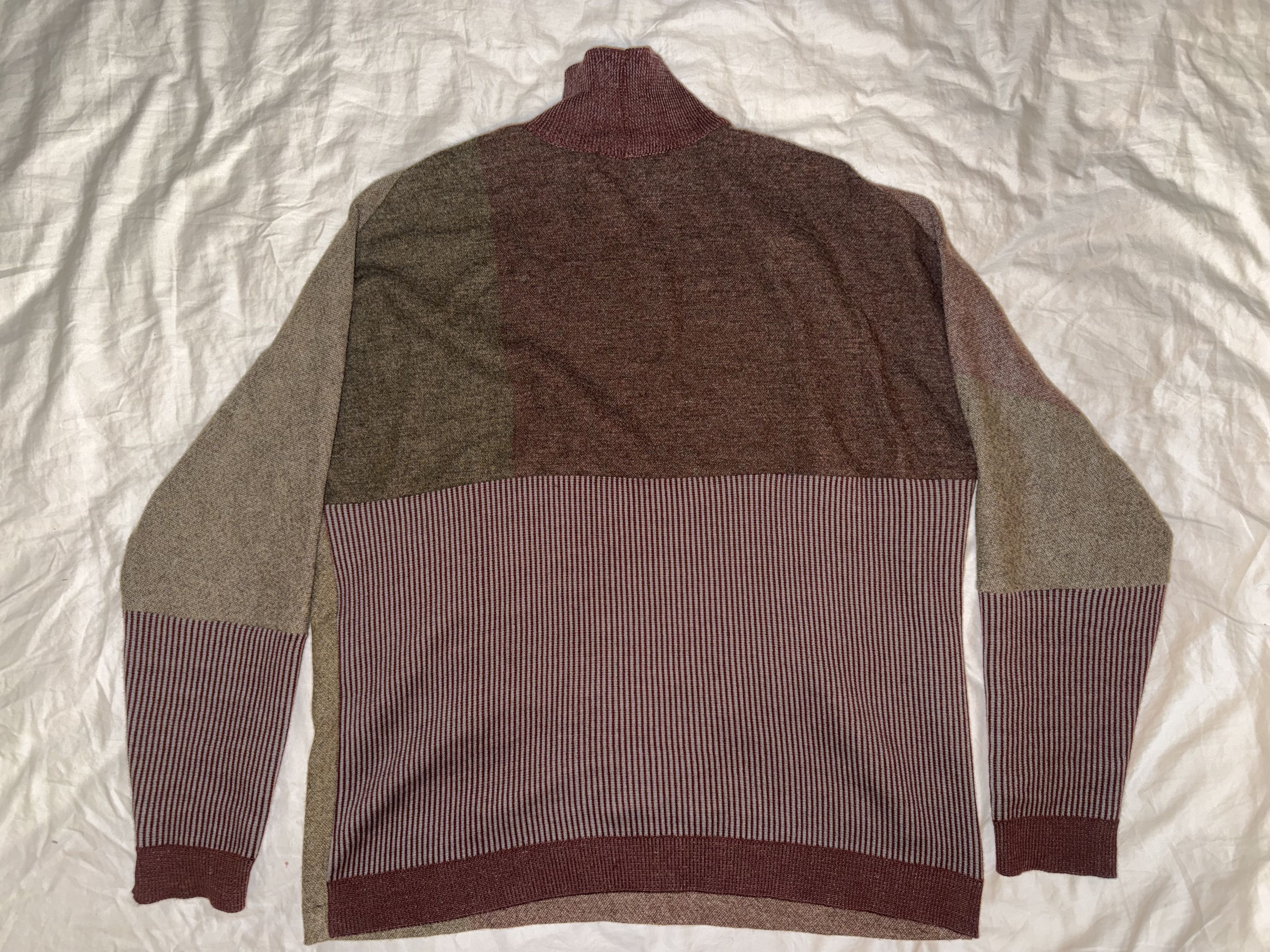 Stephan Schneider Stephan Schneider Wool Turtleneck Sweater Size US L / EU 52-54 / 3 - 3 Thumbnail