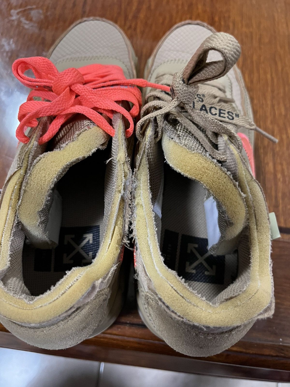 Nike × Off-White Off white air max 90 desert ore size 6 Size US 6 / EU 39 - 7 Thumbnail