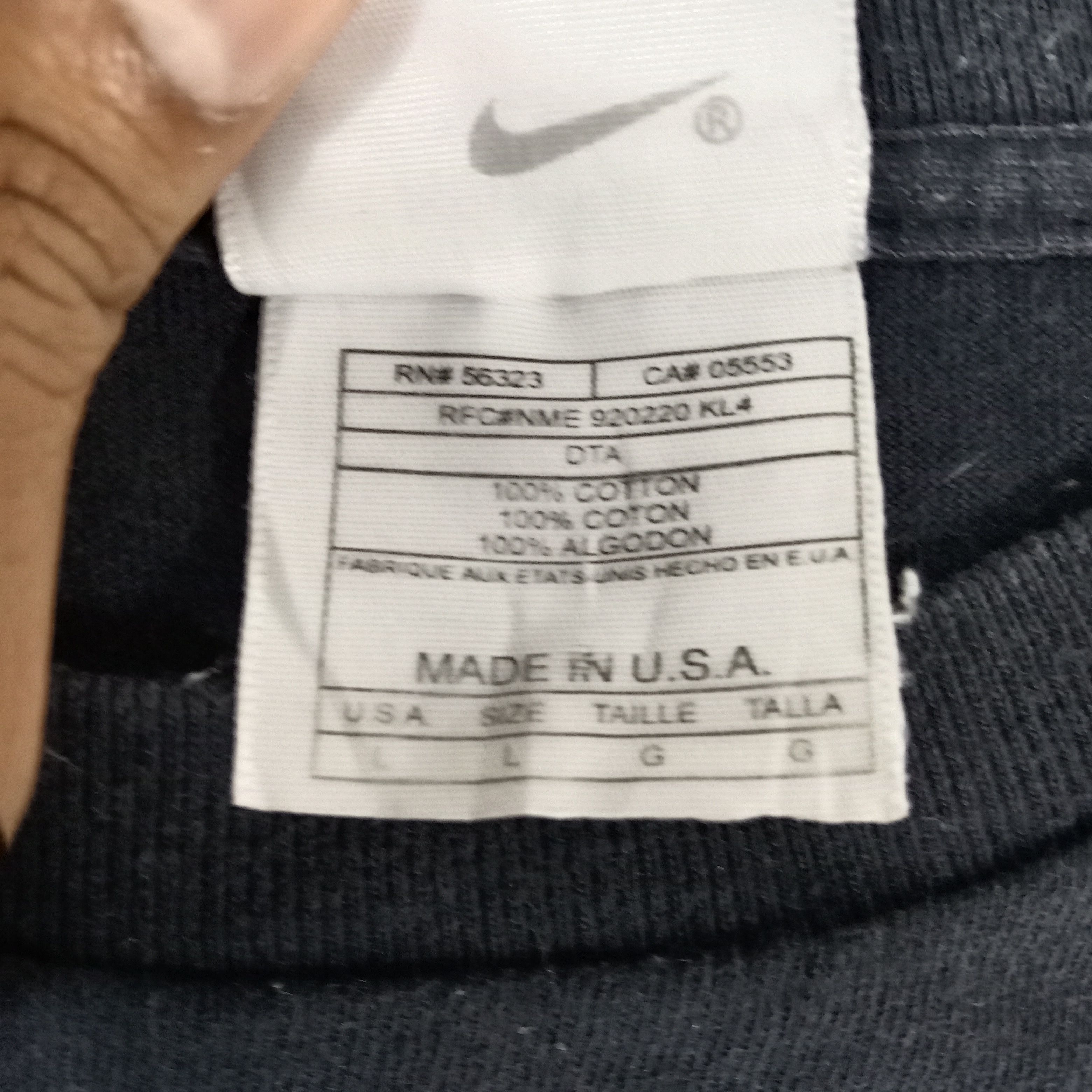 Nike × Vintage Nike Swoosh Sport Style Tshirt Size US XXL / EU 58 / 5 - 4 Thumbnail