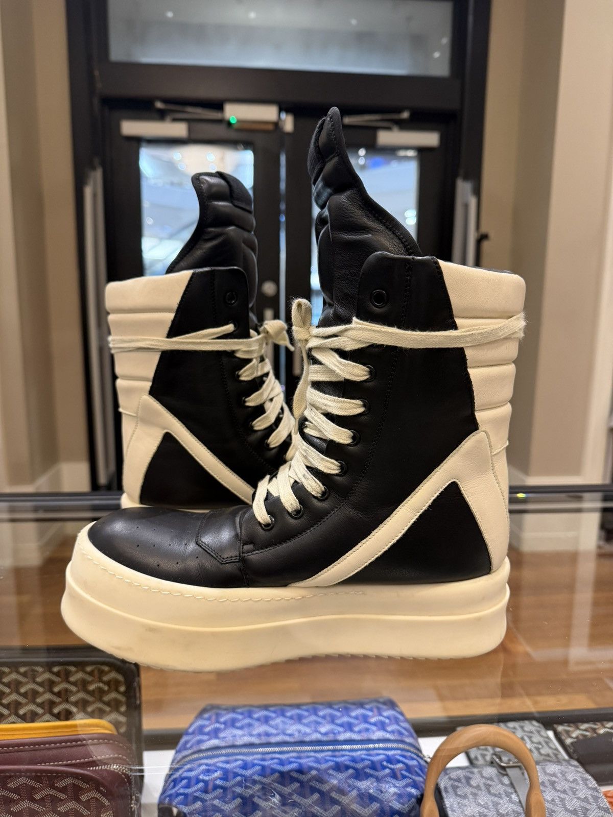Rick Owens Mega Bumper GeoBasket Sneaker