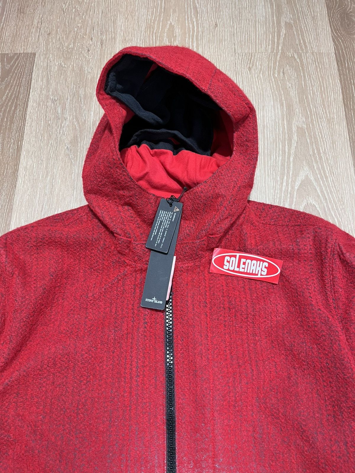 Stone Island Needle punched reflective balaclava jacket rare Size US M / EU 48-50 / 2 - 4 Thumbnail