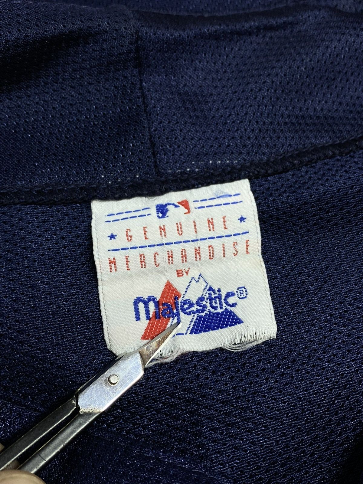 Majestic Vintage Majestic New York Yankees Blue MLB Baseball Jersey Size US M / EU 48-50 / 2 - 13 Thumbnail