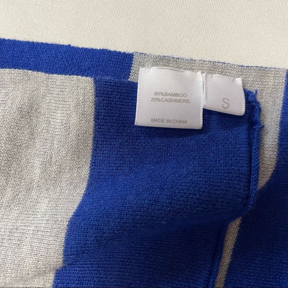 Other NWT New $238 Kokun Bamboo Cashmere Grey Blue Hooded Double- Size S / US 4 / IT 40 - 8 Thumbnail