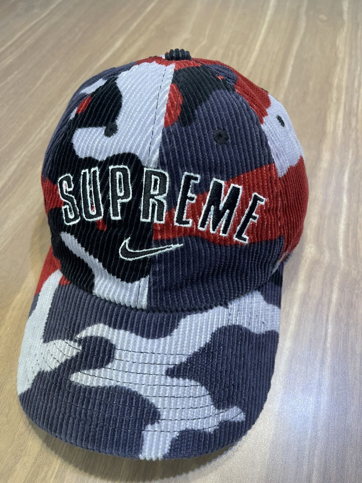 Nike × Supreme NIKE X SUPREME CAMO CAP Size ONE SIZE - 2 Thumbnail