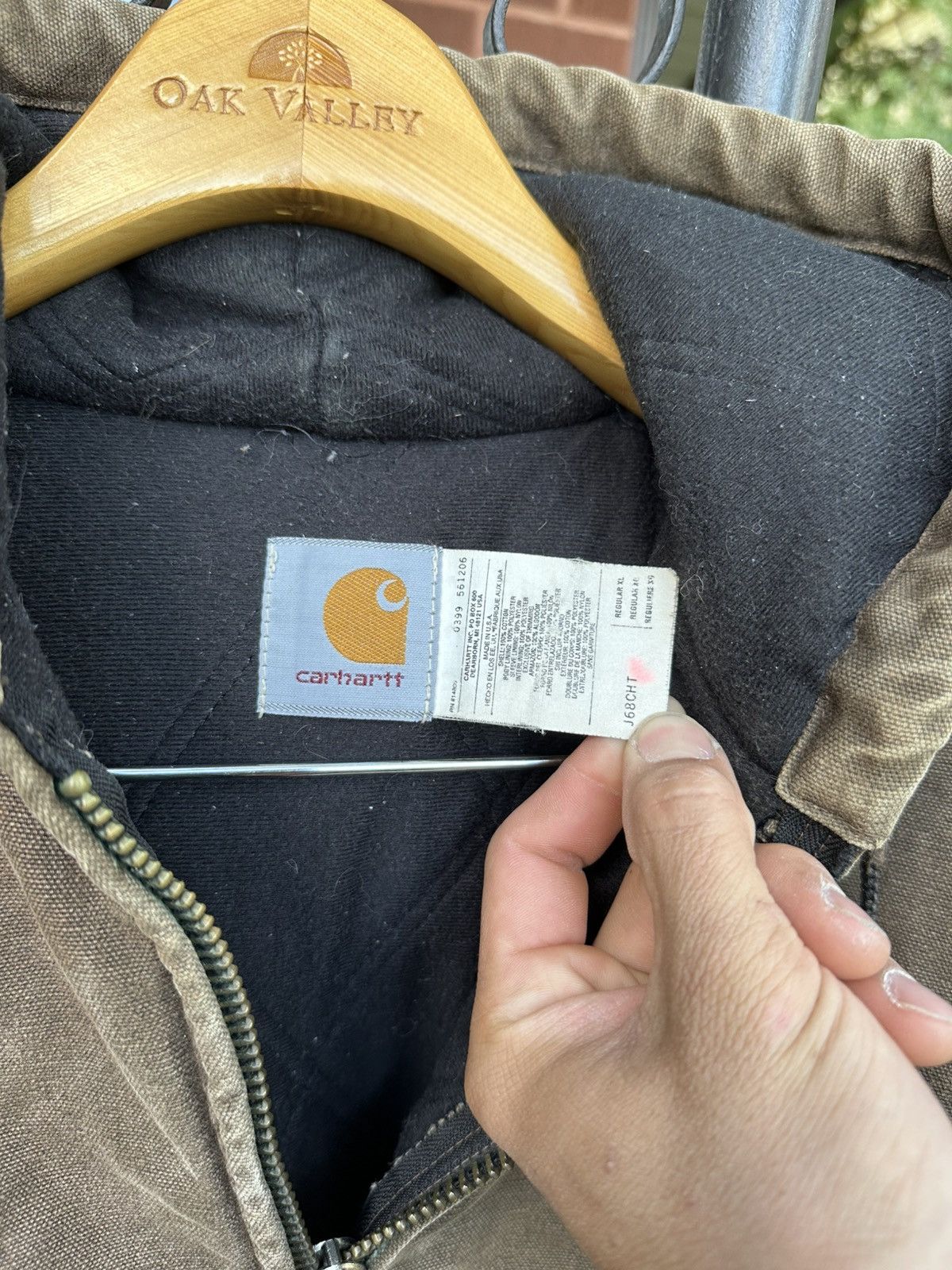 Carhartt Vintage Carhartt J68 CHT Active Jacket XL MADE IN USA 1999 Size US XL / EU 56 / 4 - 2 Thumbnail