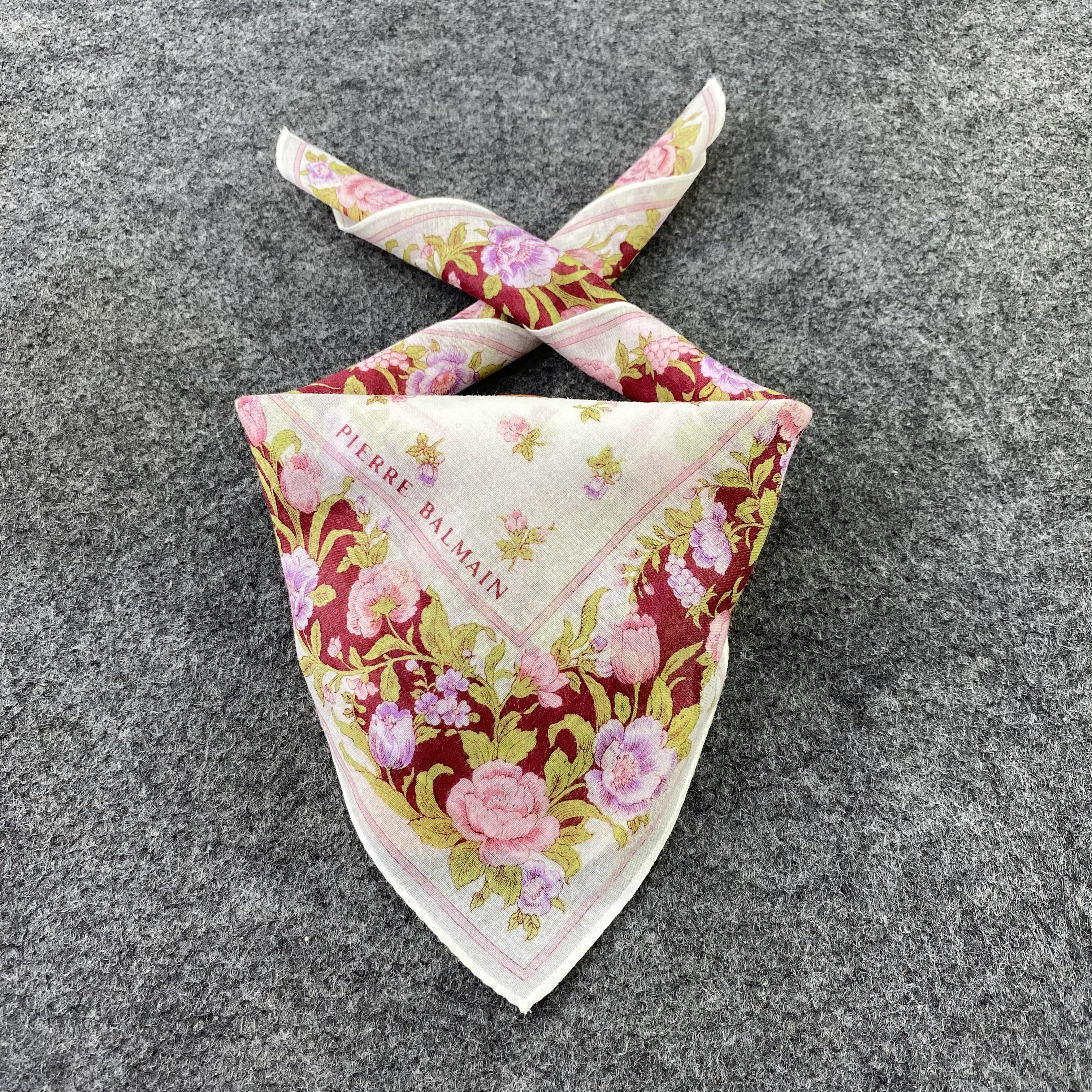Pierre Balmain Pierre Balmain Handkerchief / Bandana / Neckerchief -B695 Size ONE SIZE - 2 Thumbnail
