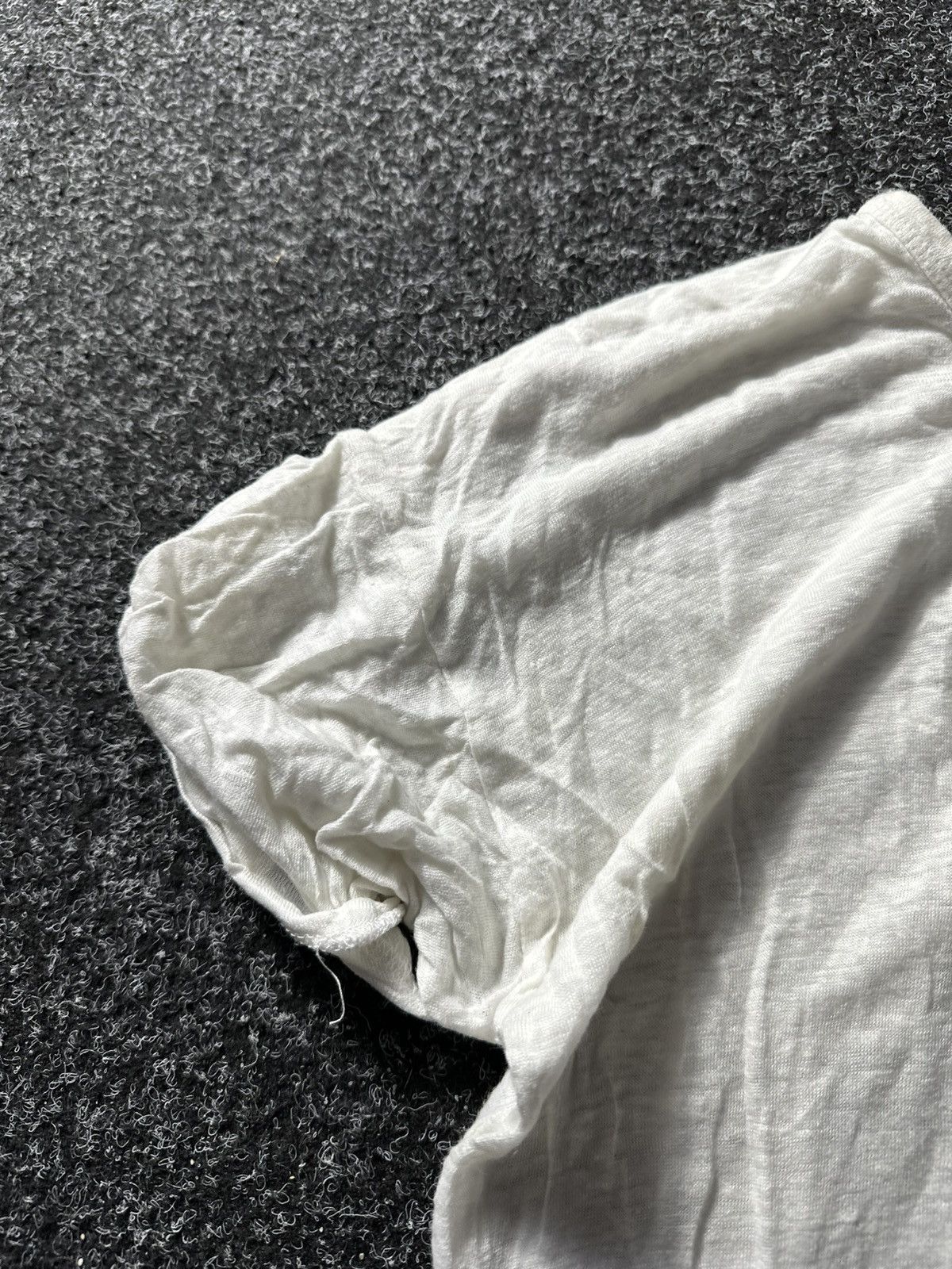H&M × Isabel Marant 🚨Isabel Marant Striped Distress Ripped Fuzzy tee OPIUM Size L / US 10 / IT 46 - 6 Thumbnail