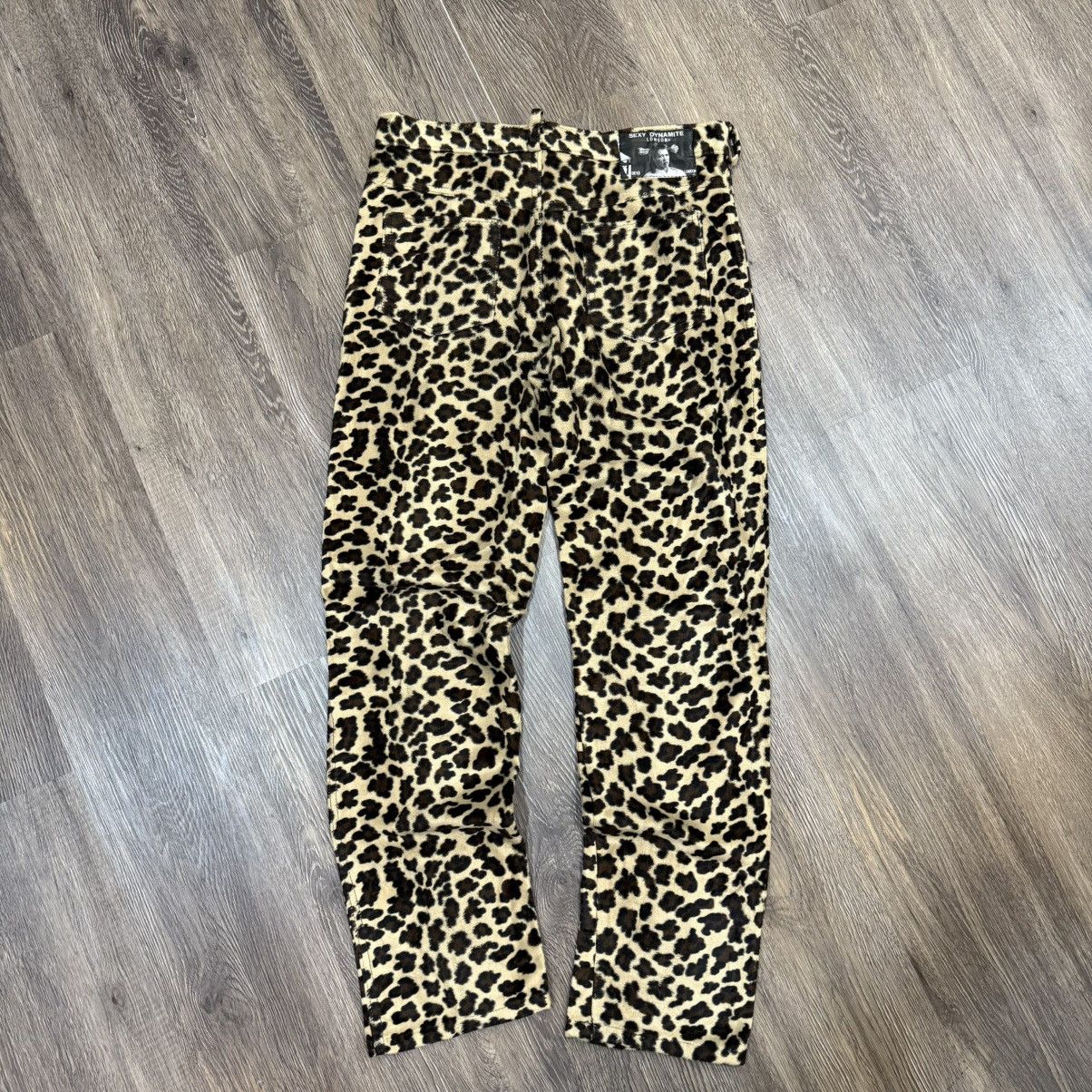Vintage Sexy Dynamite Leopard Pants Size US 32 / EU 48 - 1 Thumbnail