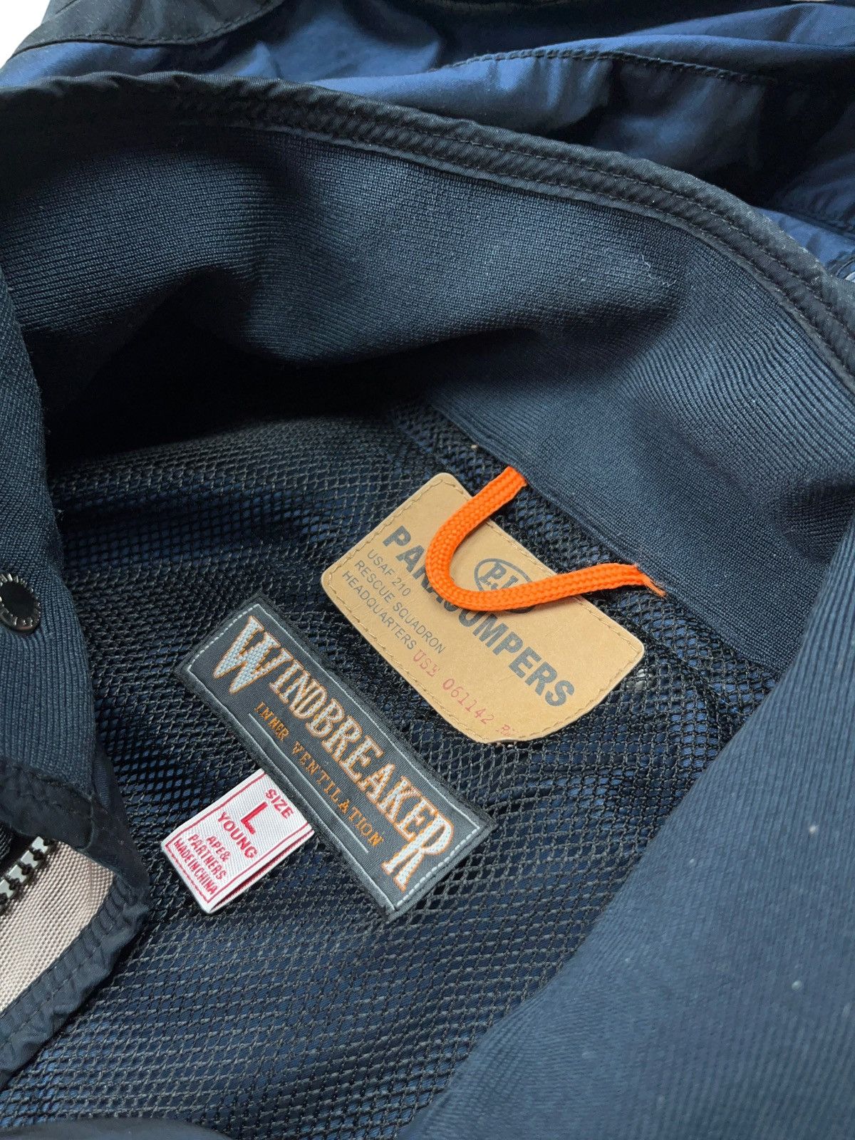 MasterPiece × Parajumpers × Vintage Vintage Parajumpers Windbreaker Utility Multi Pocket Jacket Size US M / EU 48-50 / 2 - 9 Thumbnail