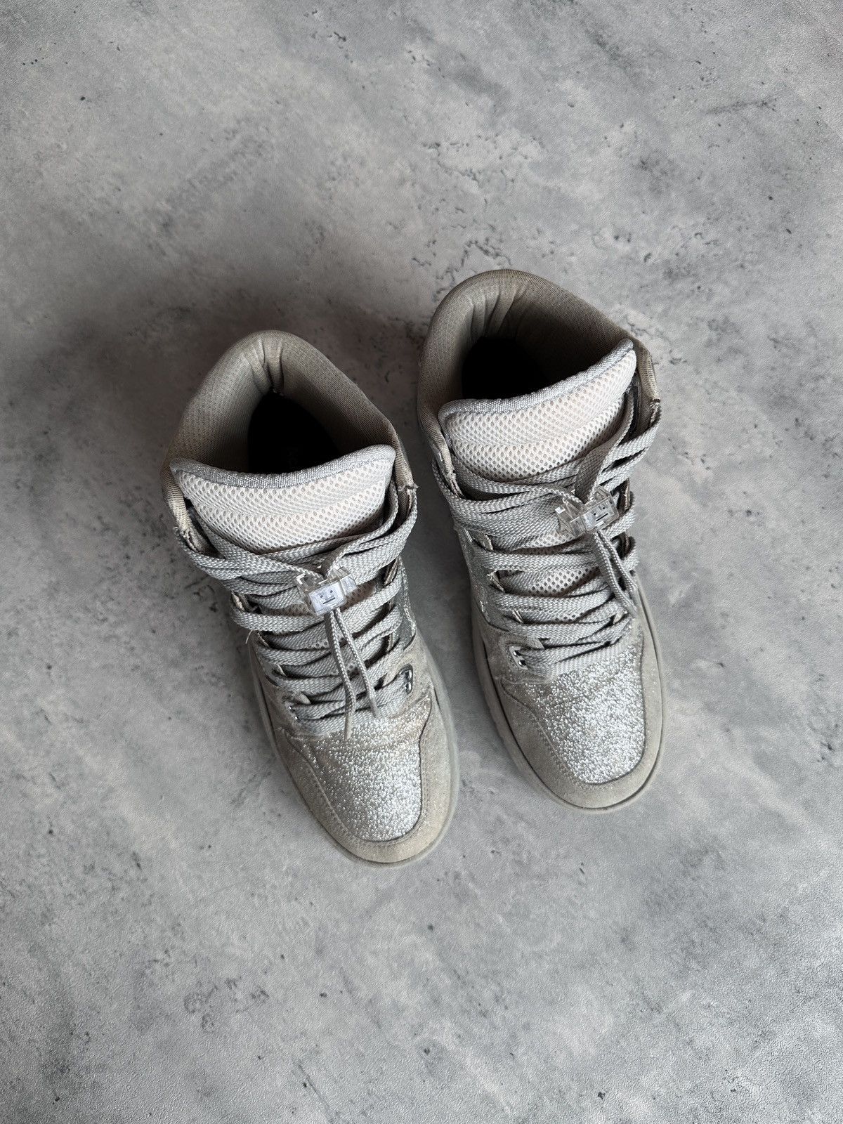 Acne Studios 08STHLM METALLIC GLITTER HIGH TOP Size US 6 / EU 39 - 7 Thumbnail