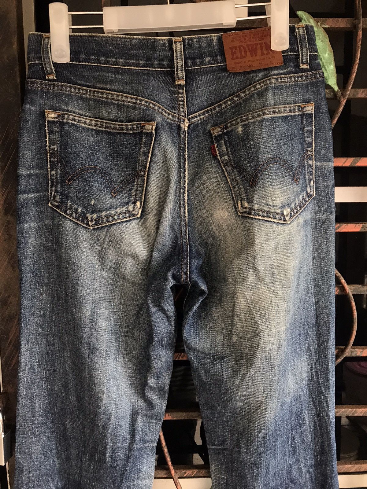 If Six Was Nine Edwin Miss 503 Flared Distressed Size US 28 / EU 44 - 9 Thumbnail
