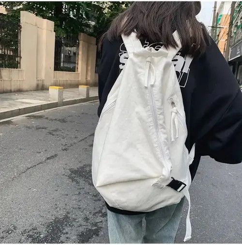 VIBE Fashion Canvas Backpack Bag Vintage Size ONE SIZE - 1 Thumbnail