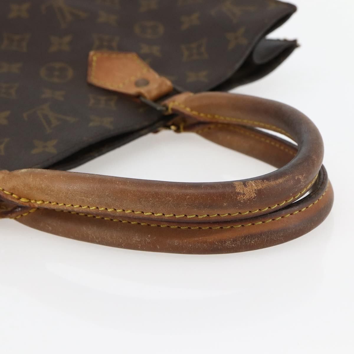 Louis Vuitton LOUIS VUITTON Monogram Sac Plat Hand Bag M51140 Size ONE SIZE - 7 Thumbnail