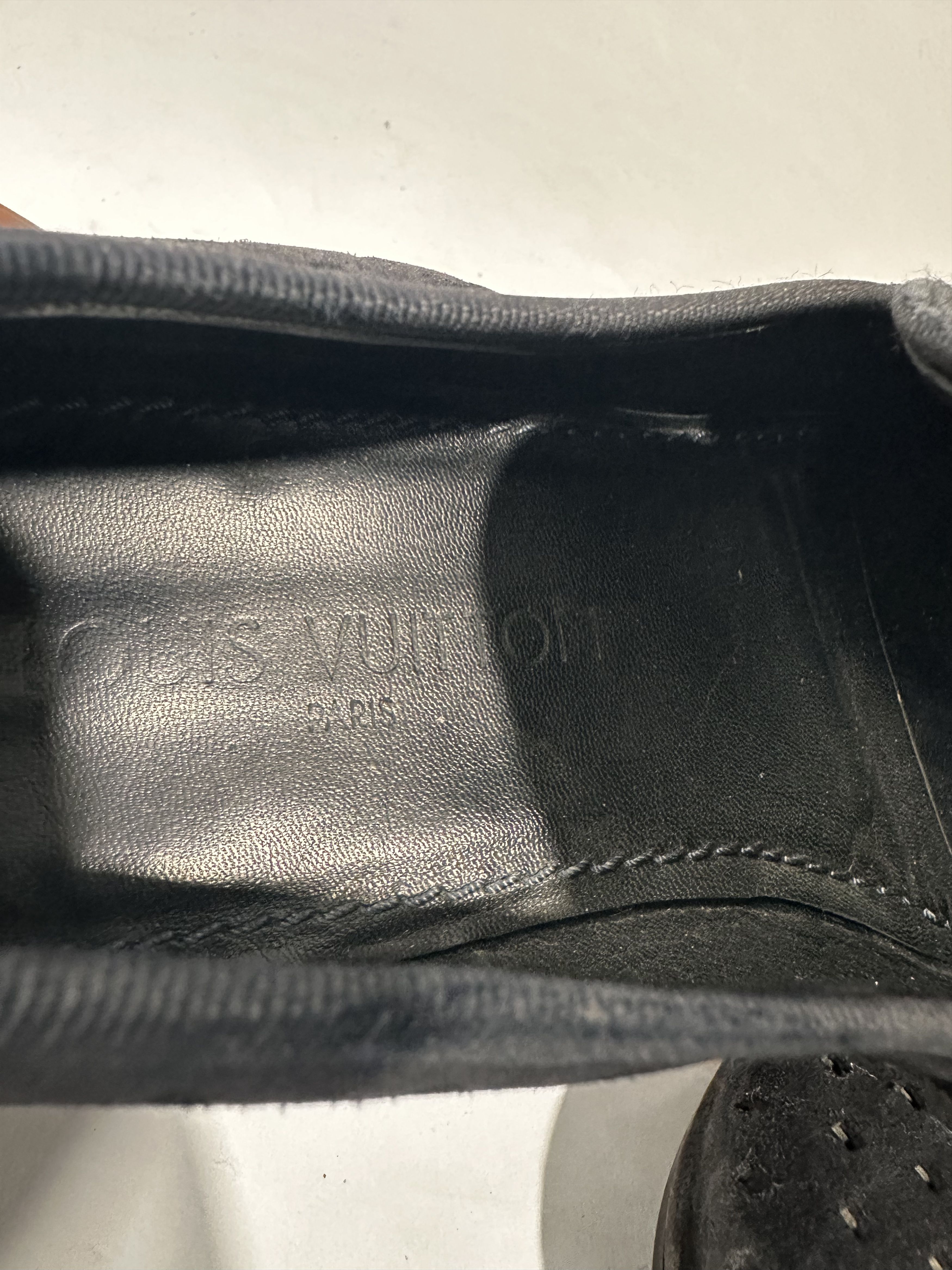 Louis Vuitton Louis Vuitton Montaigne Black Velvet Logo Loafer Size 8.5Uk. Size US 8.5 / EU 41-42 - 17 Thumbnail