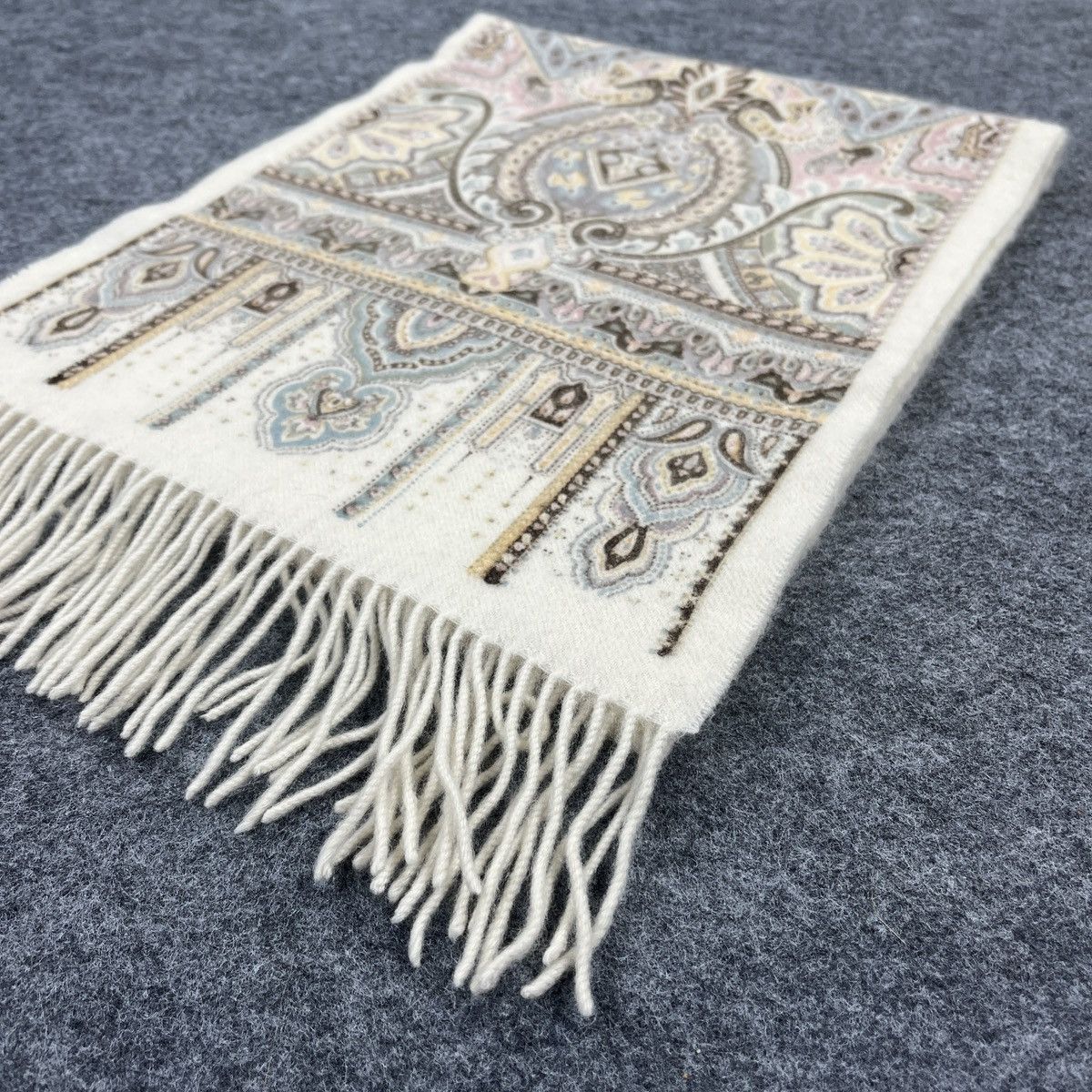 Vintage Top Kapi Paisley Scarf Muffler Neckwear T910 Size ONE SIZE - 4 Thumbnail