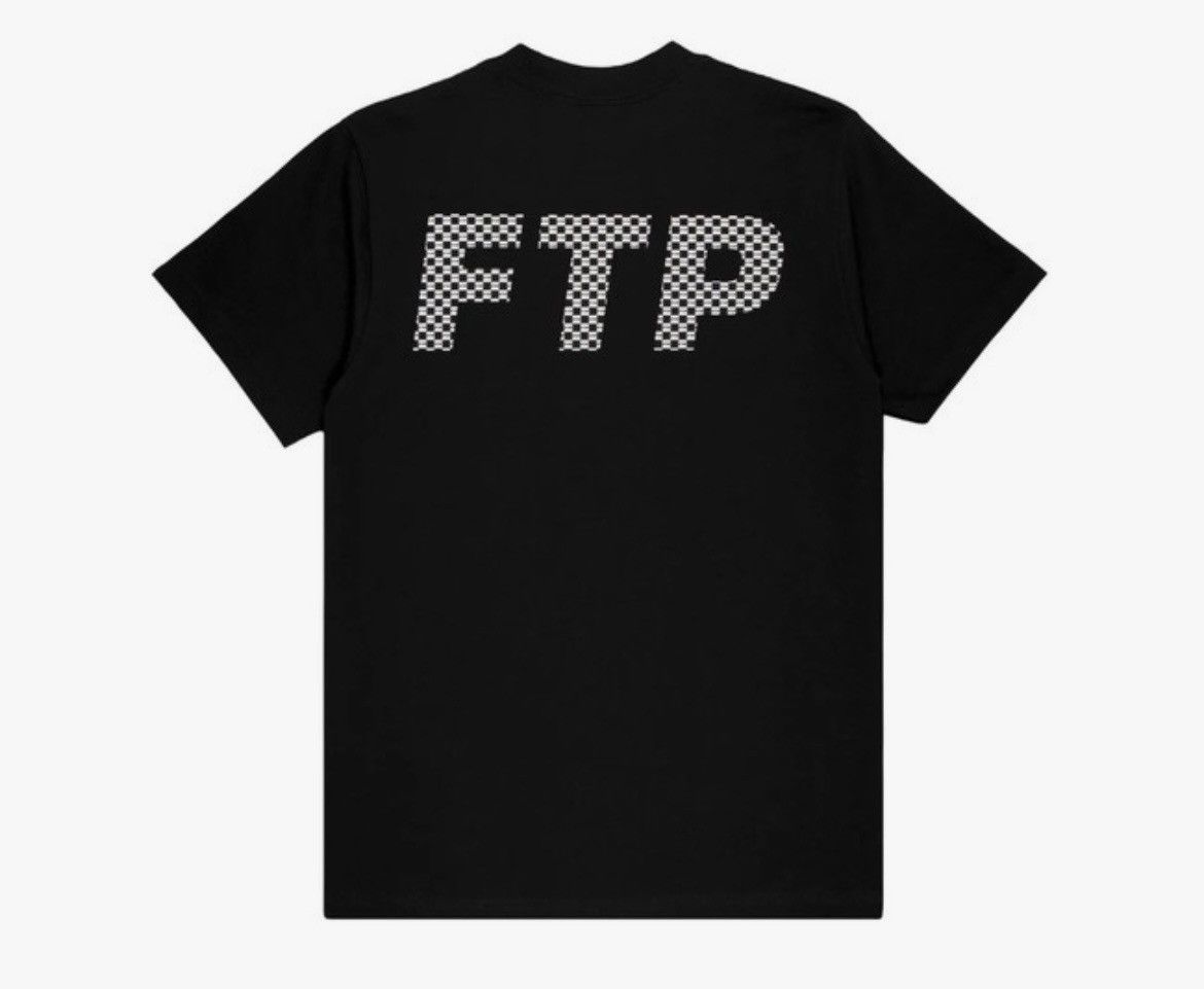 Fuck The Population Fuck the Population Vans Checkered Logo Tee Black Sz. Med Size US M / EU 48-50 / 2 - 1 Thumbnail