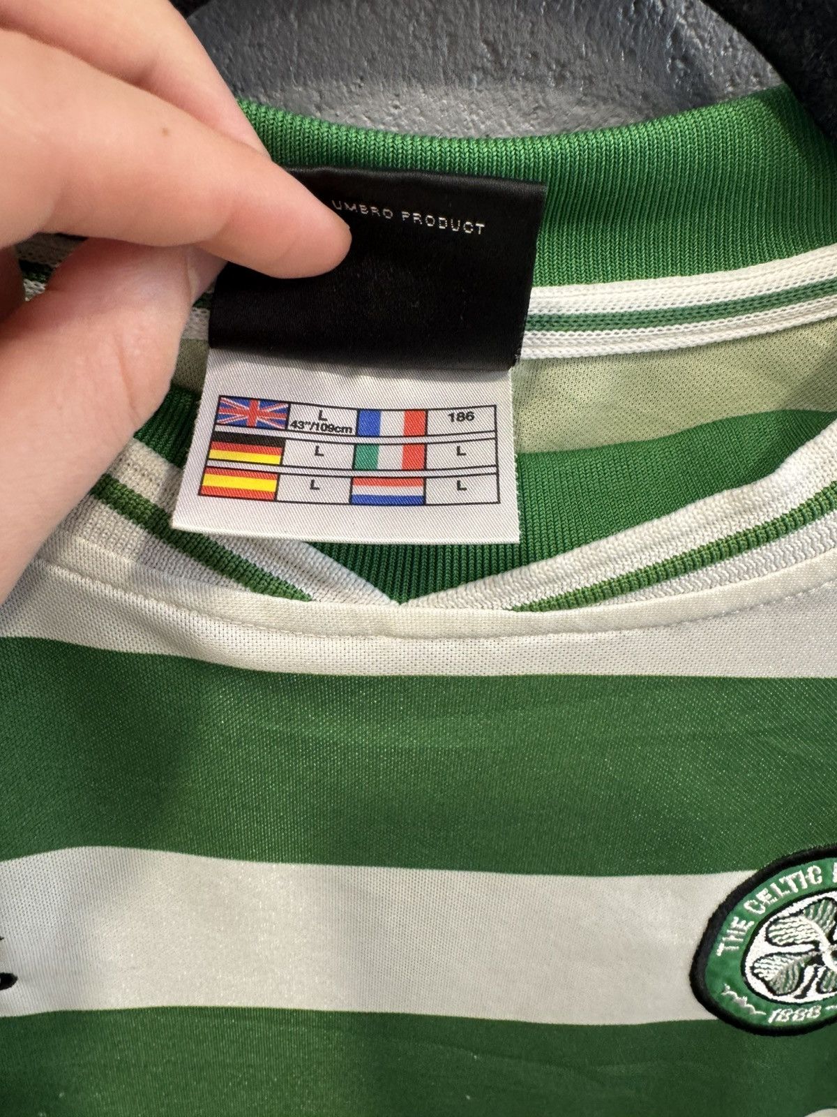 Umbro Umbro celtic vintage jersey 1999-2001 Size US L / EU 52-54 / 3 - 3 Thumbnail
