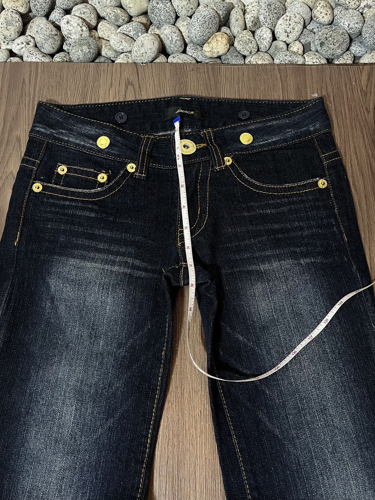 Designer × If Six Was Nine × Japanese Brand Dosch Japan low rise flare washed denim ifsixwasnine style Size US 29 - 14 Thumbnail