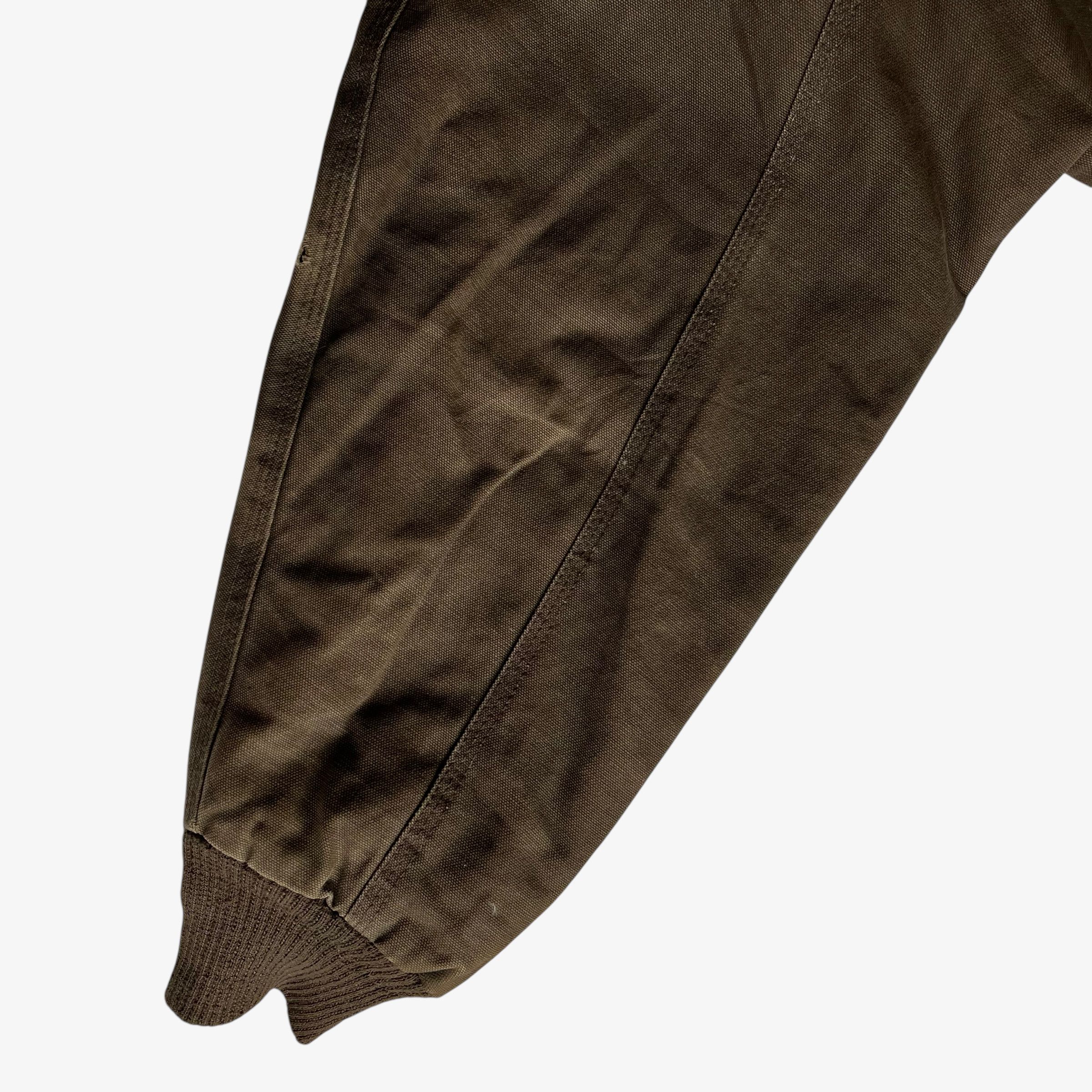 Walls Vintage 90s Men's Walls Brown Hooded Workwear Jacket Size US XL / EU 56 / 4 - 5 Thumbnail