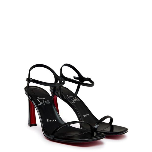 Christian Louboutin Condora 80mm Leather Sandals Size US 8 / IT 38 - 4 Thumbnail